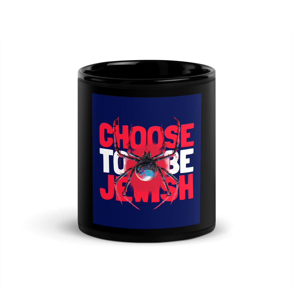 All In For Jews | Black Glossy Mug Jouparty