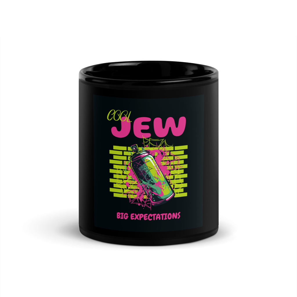 All In For Jews | Black Glossy Mug Jouparty