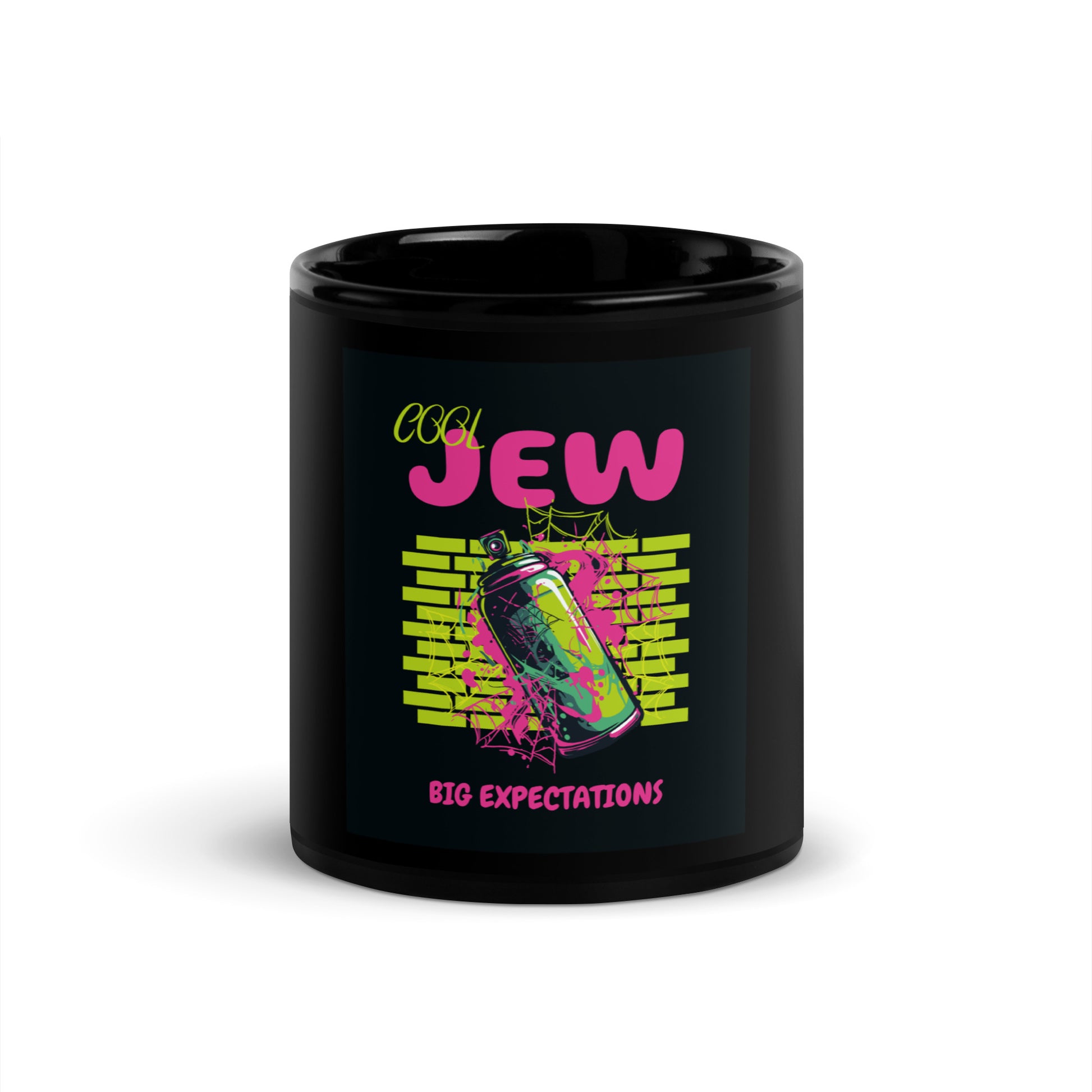 All In For Jews | Black Glossy Mug Jouparty