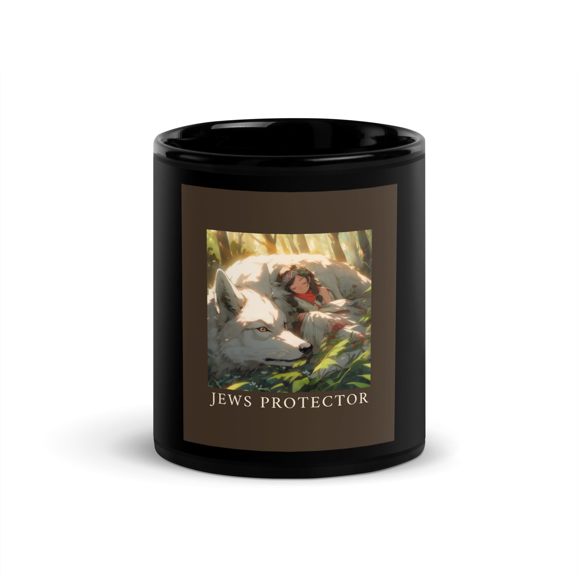 All In For Jews | Black Glossy Mug