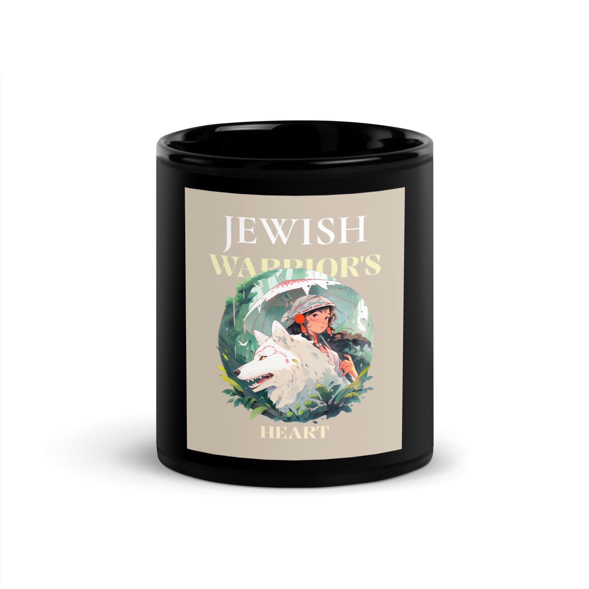 All In For Jews | Black Glossy Mug Jouparty