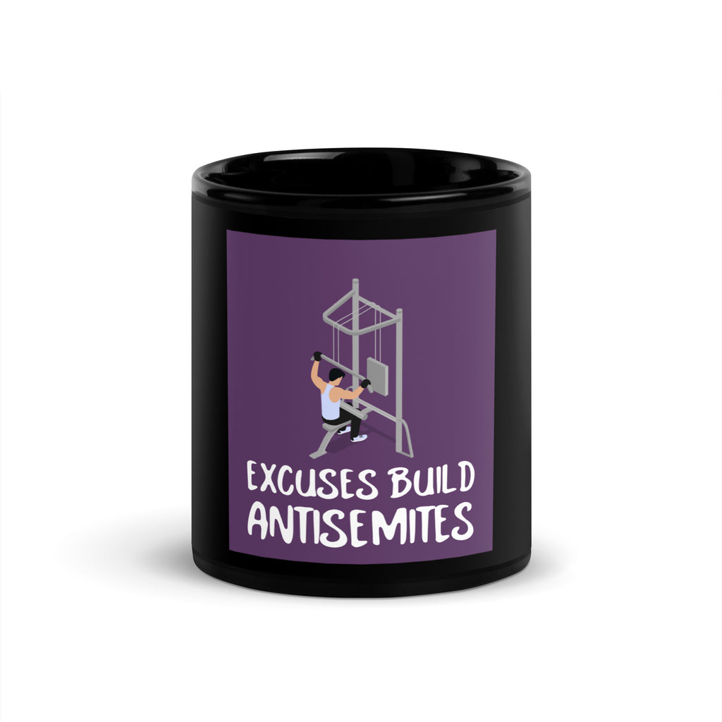 All In For Jews | Black Glossy Mug Jouparty