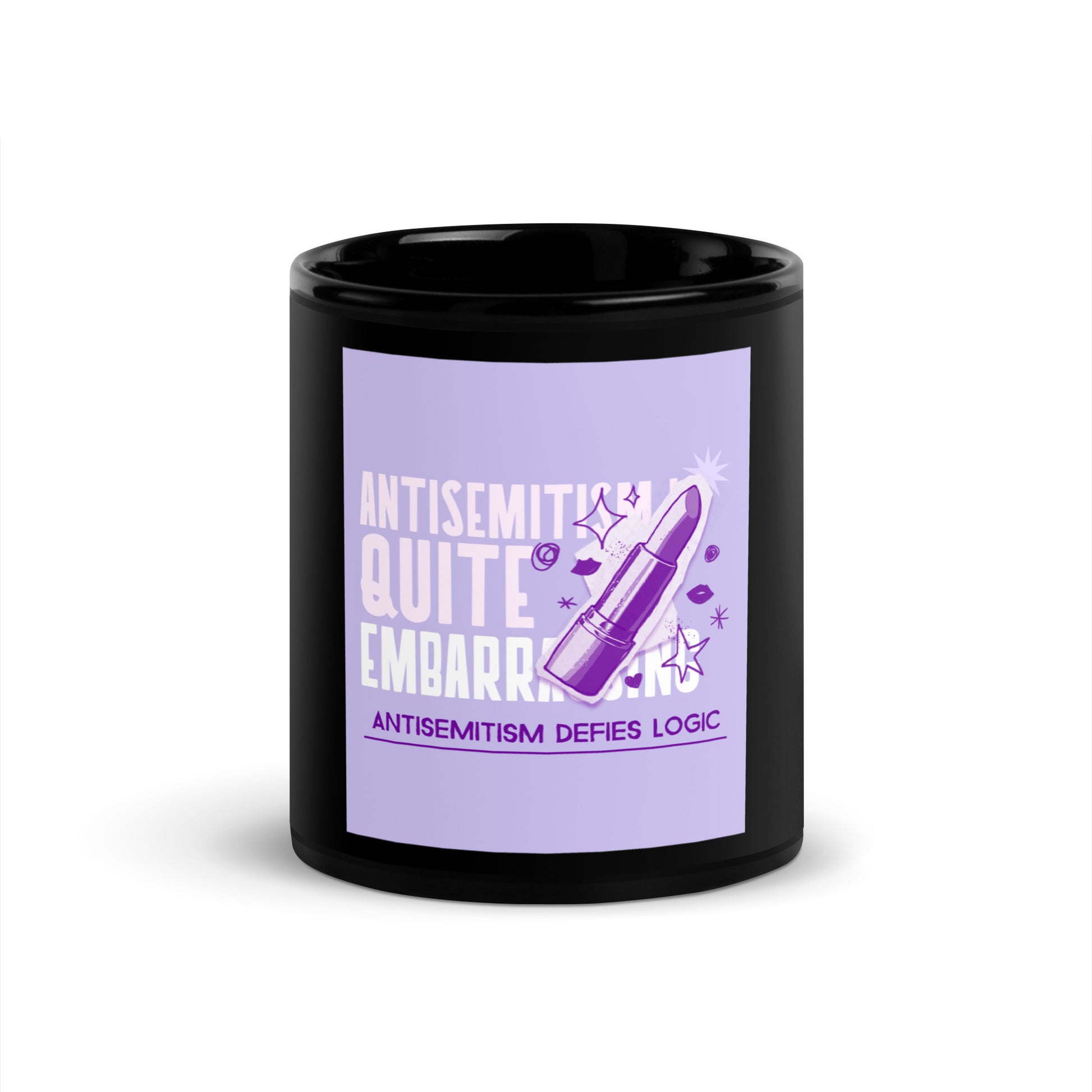 All In For Jews | Black Glossy Mug