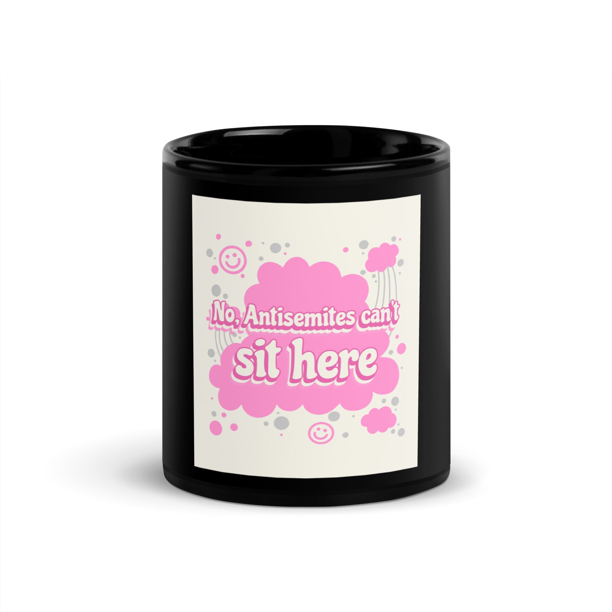 Jewish Pink Era | Black Glossy Mug