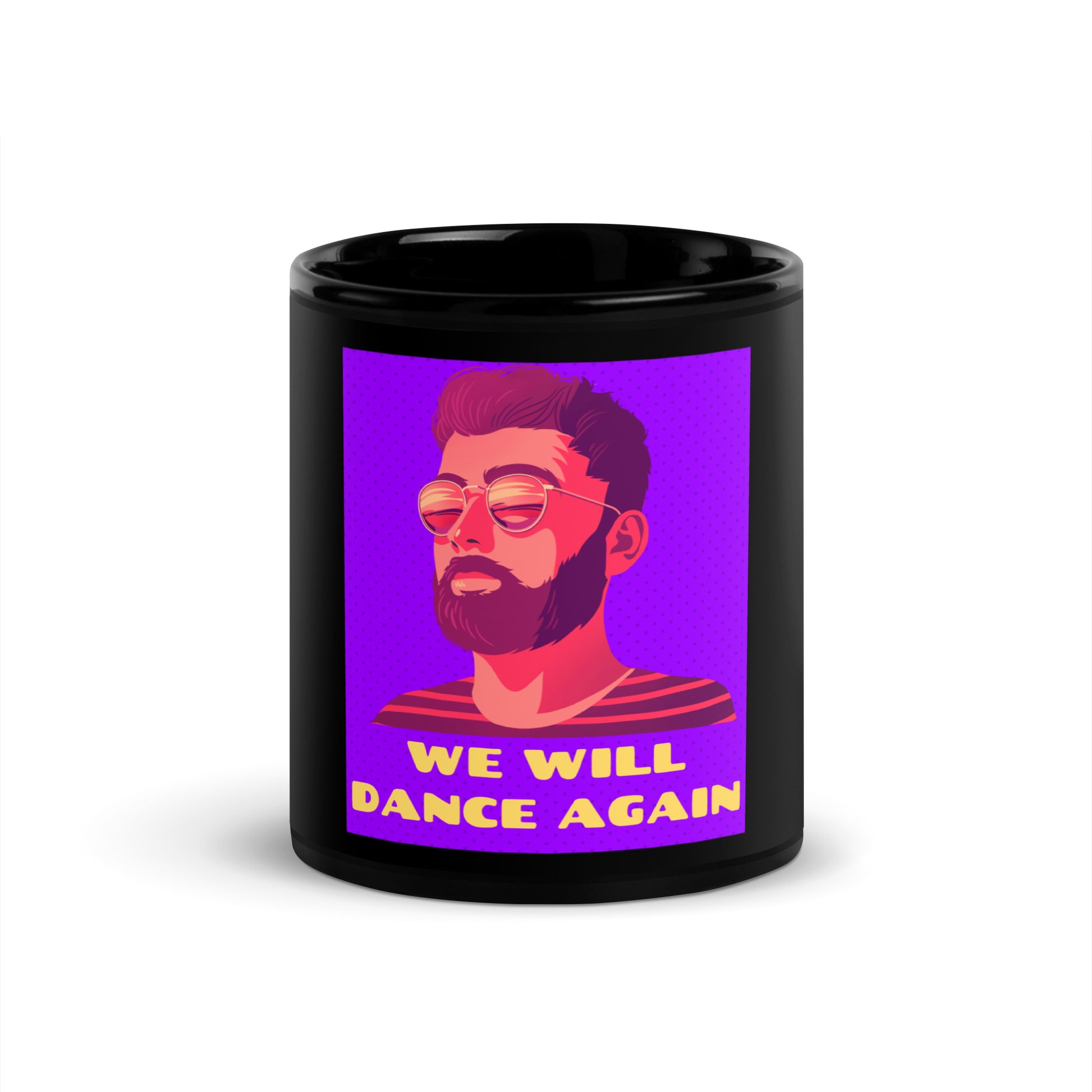 We Will Dance Again | Black Glossy Mug