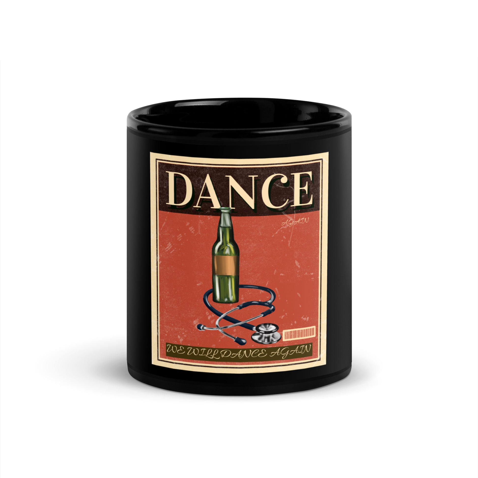 We Will Dance Again | Black Glossy Mug
