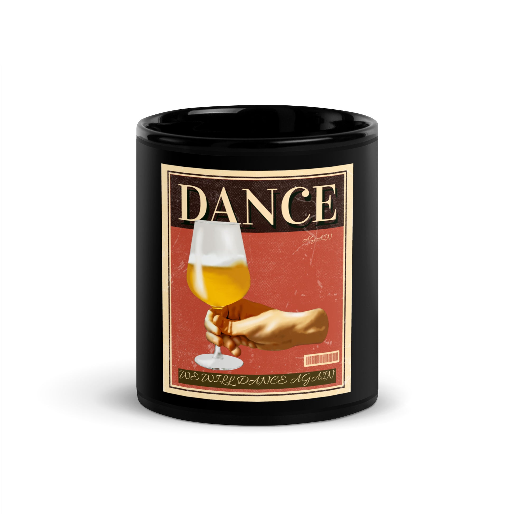 We Will Dance Again | Black Glossy Mug
