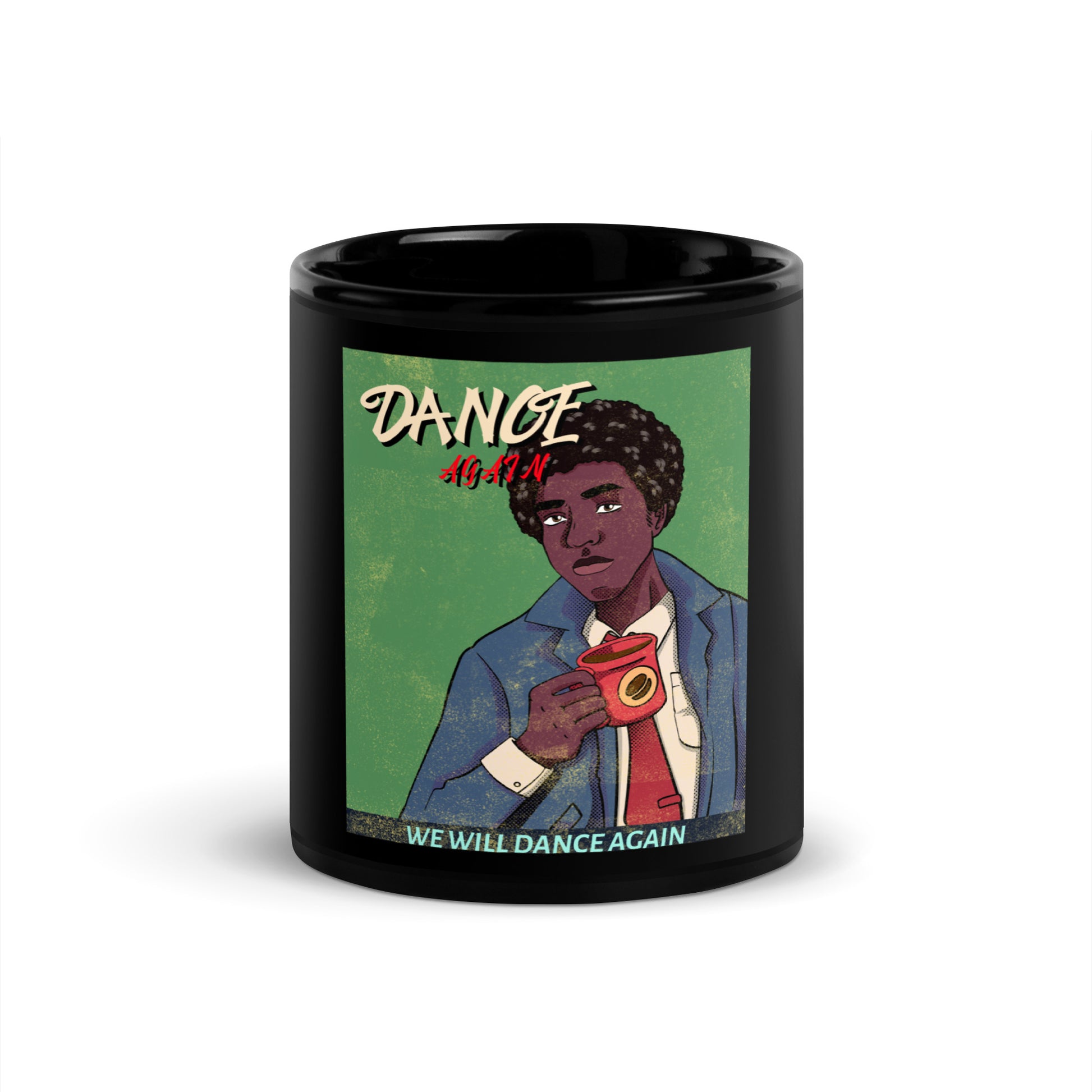 We Will Dance Again | Black Glossy Mug