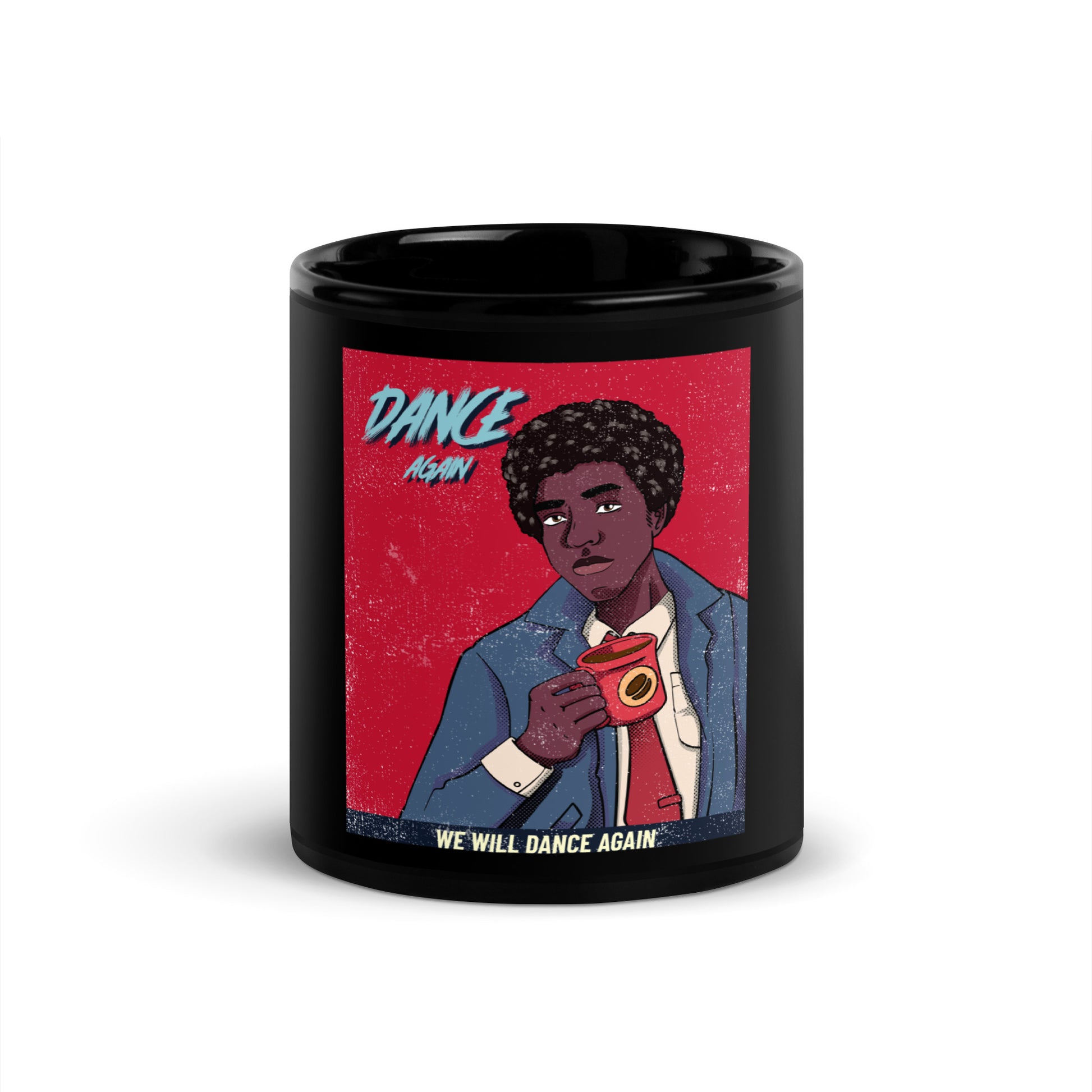 We Will Dance Again | Black Glossy Mug