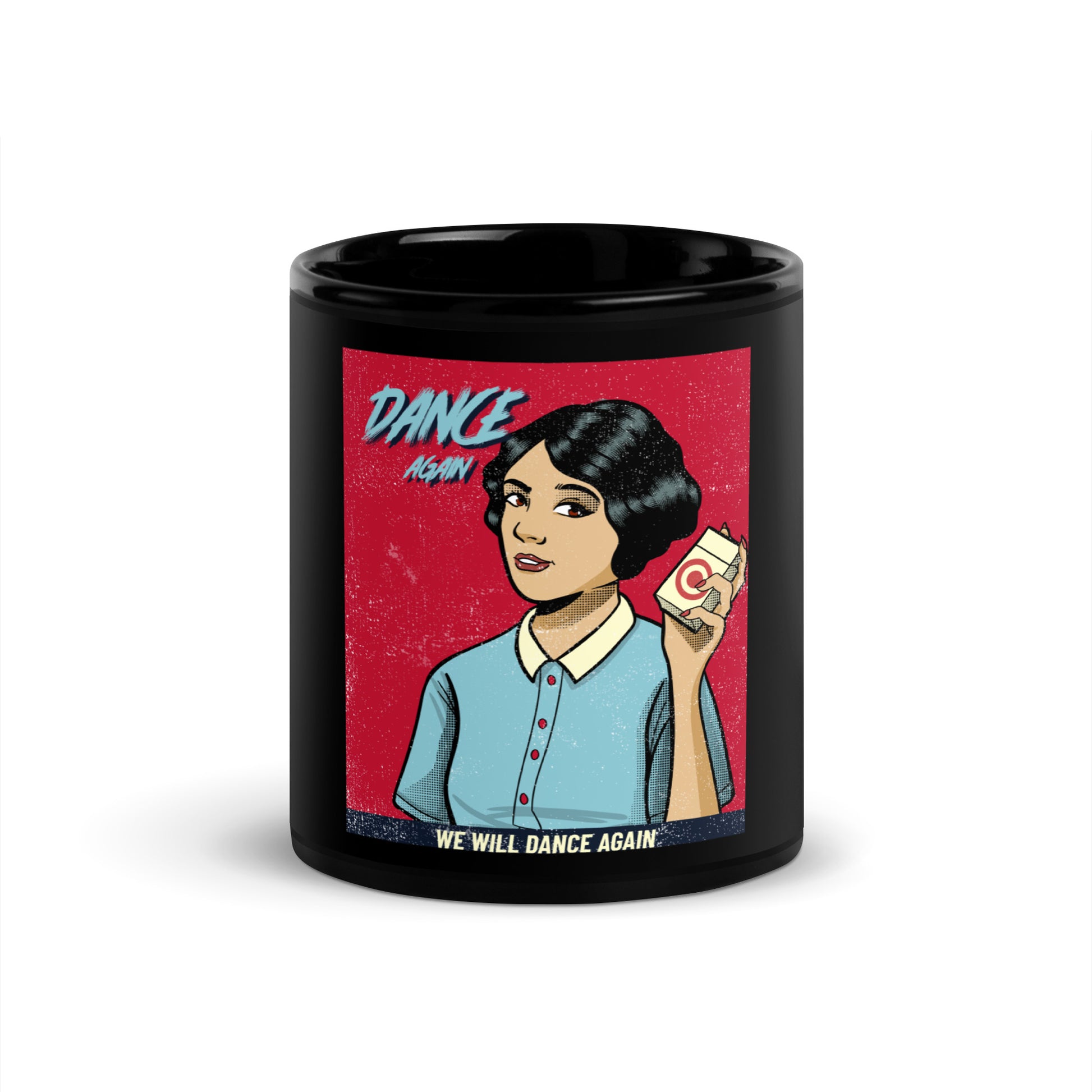 We Will Dance Again | Black Glossy Mug