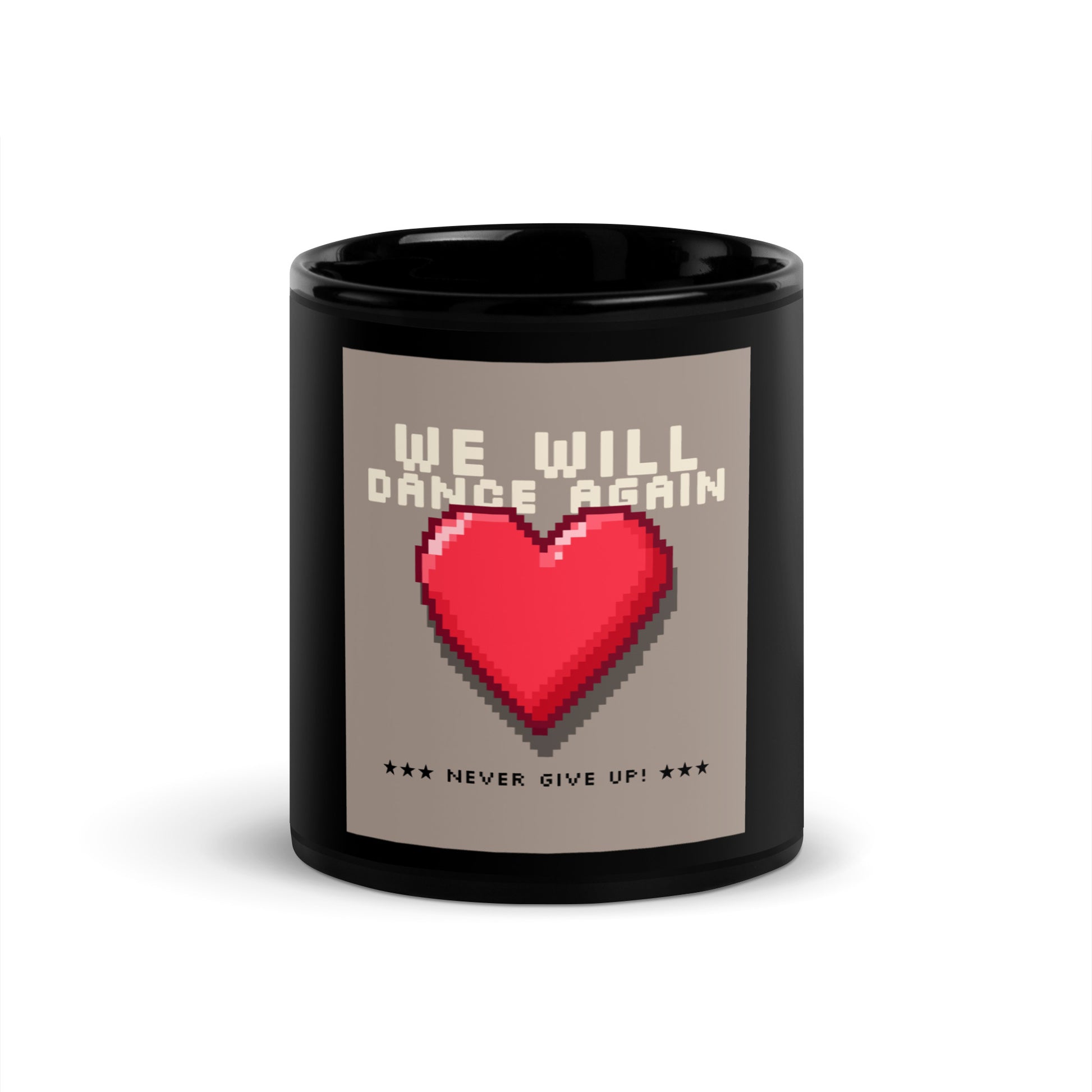 We Will Dance Again | Black Glossy Mug