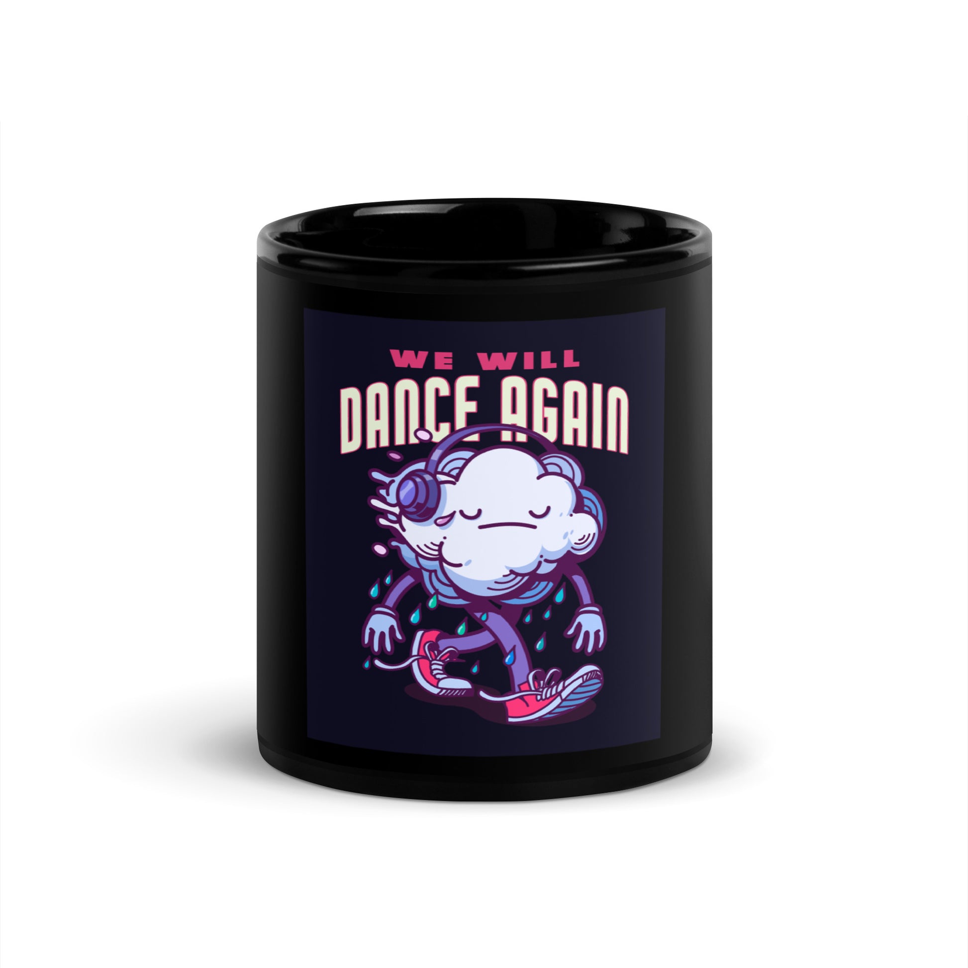 We Will Dance Again | Black Glossy Mug