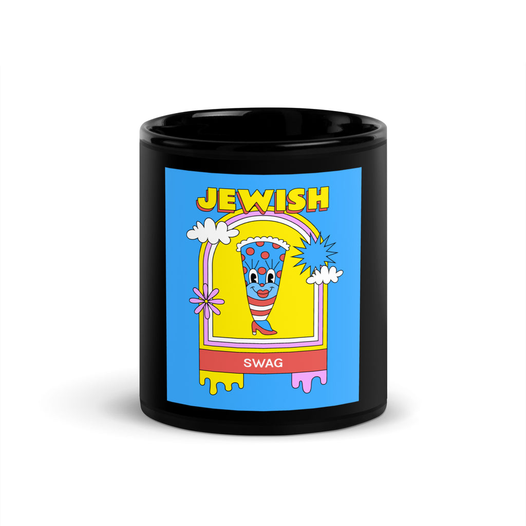 All In For Jews | Black Glossy Mug
