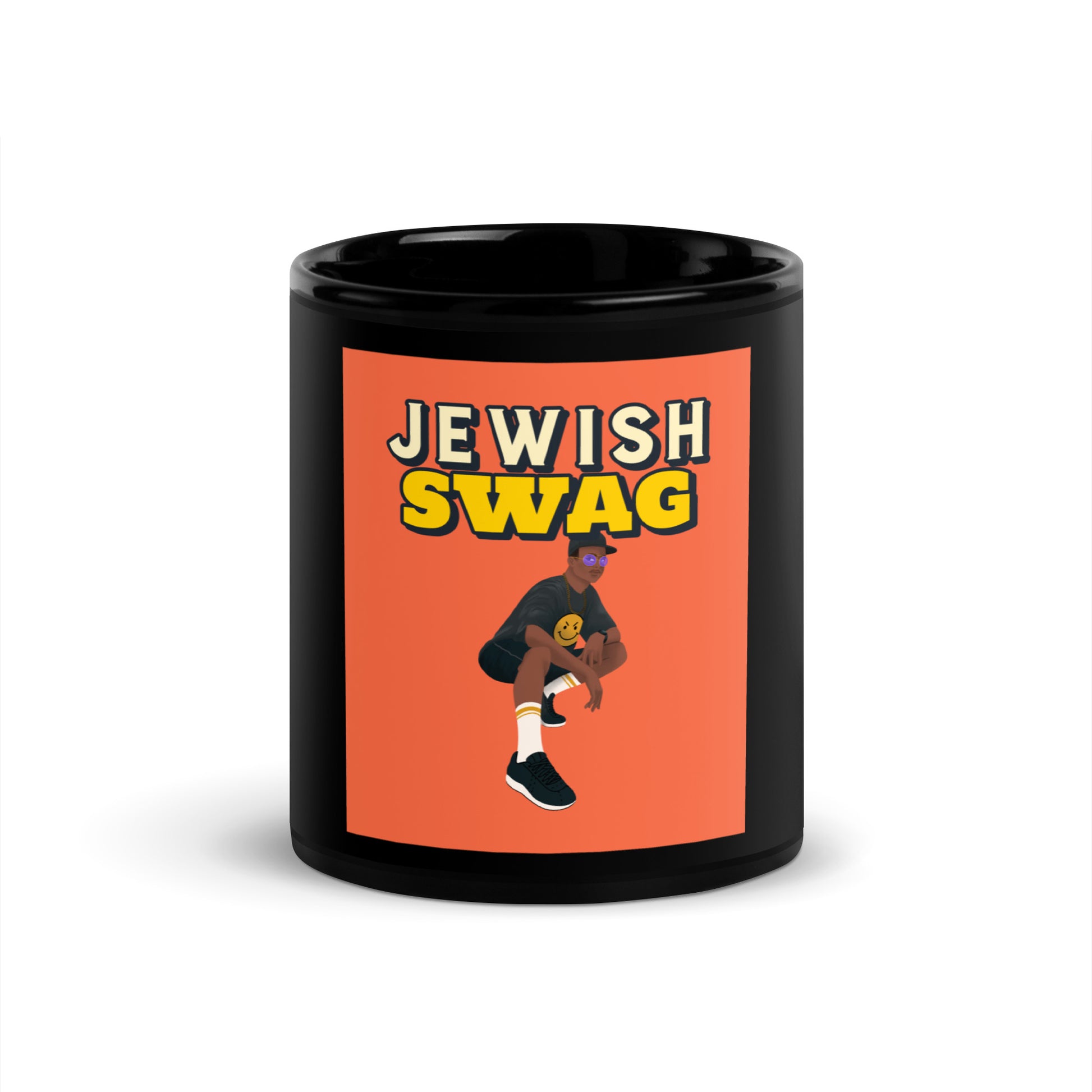All In For Jews | Black Glossy Mug