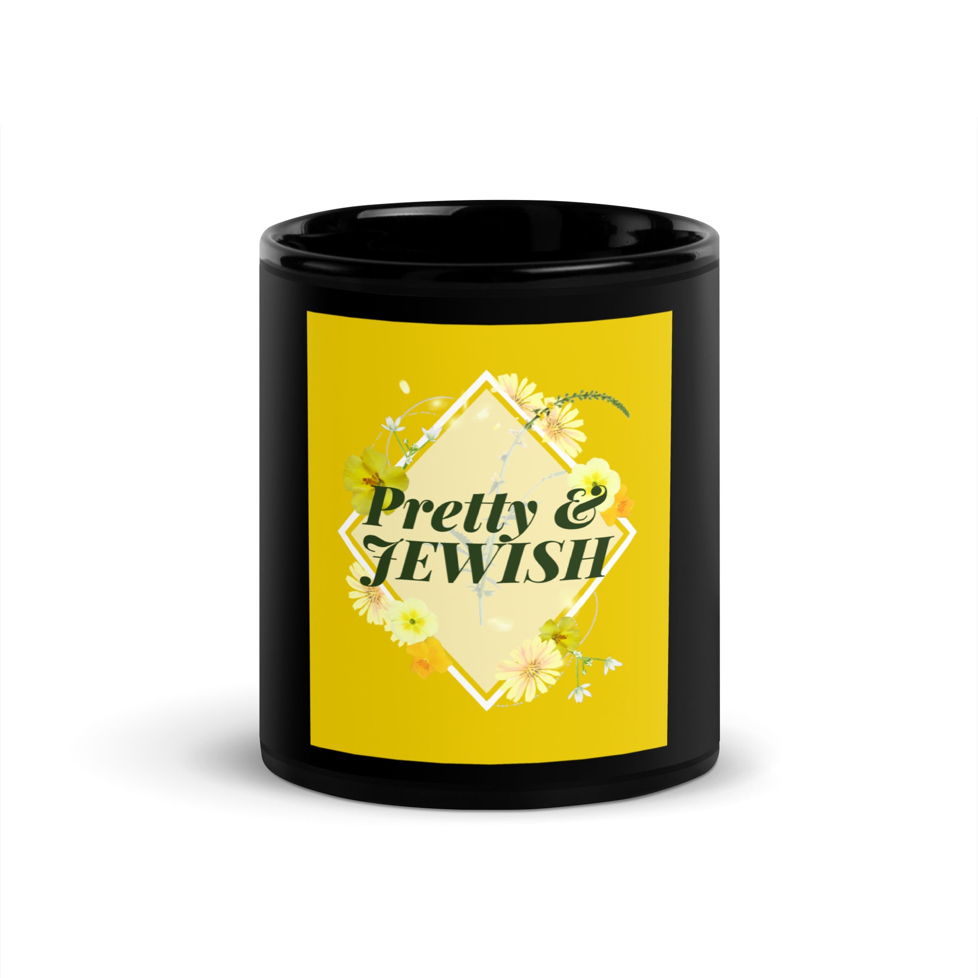 All In For Jews | Black Glossy Mug