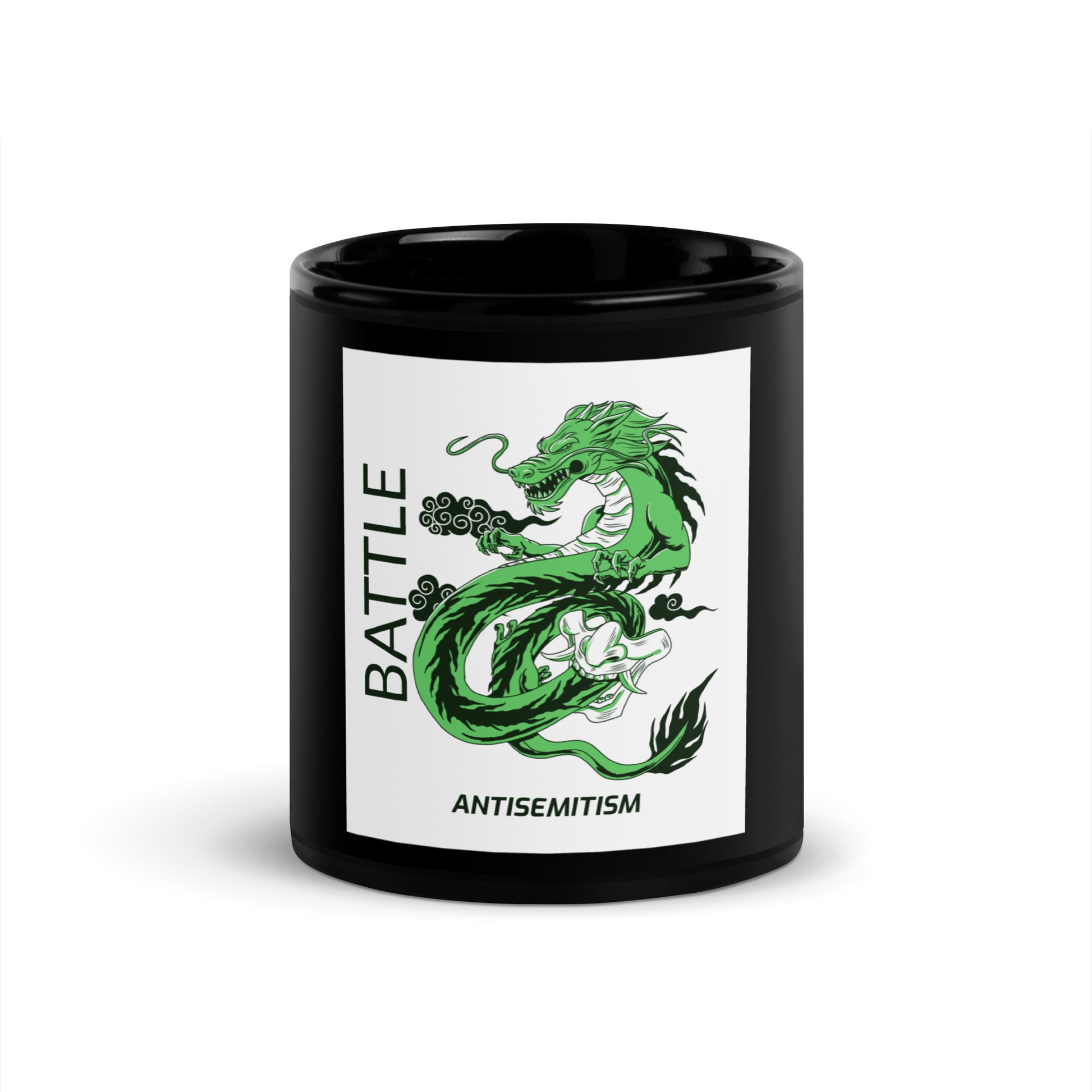 Dragon Adventure | Black Glossy Mug