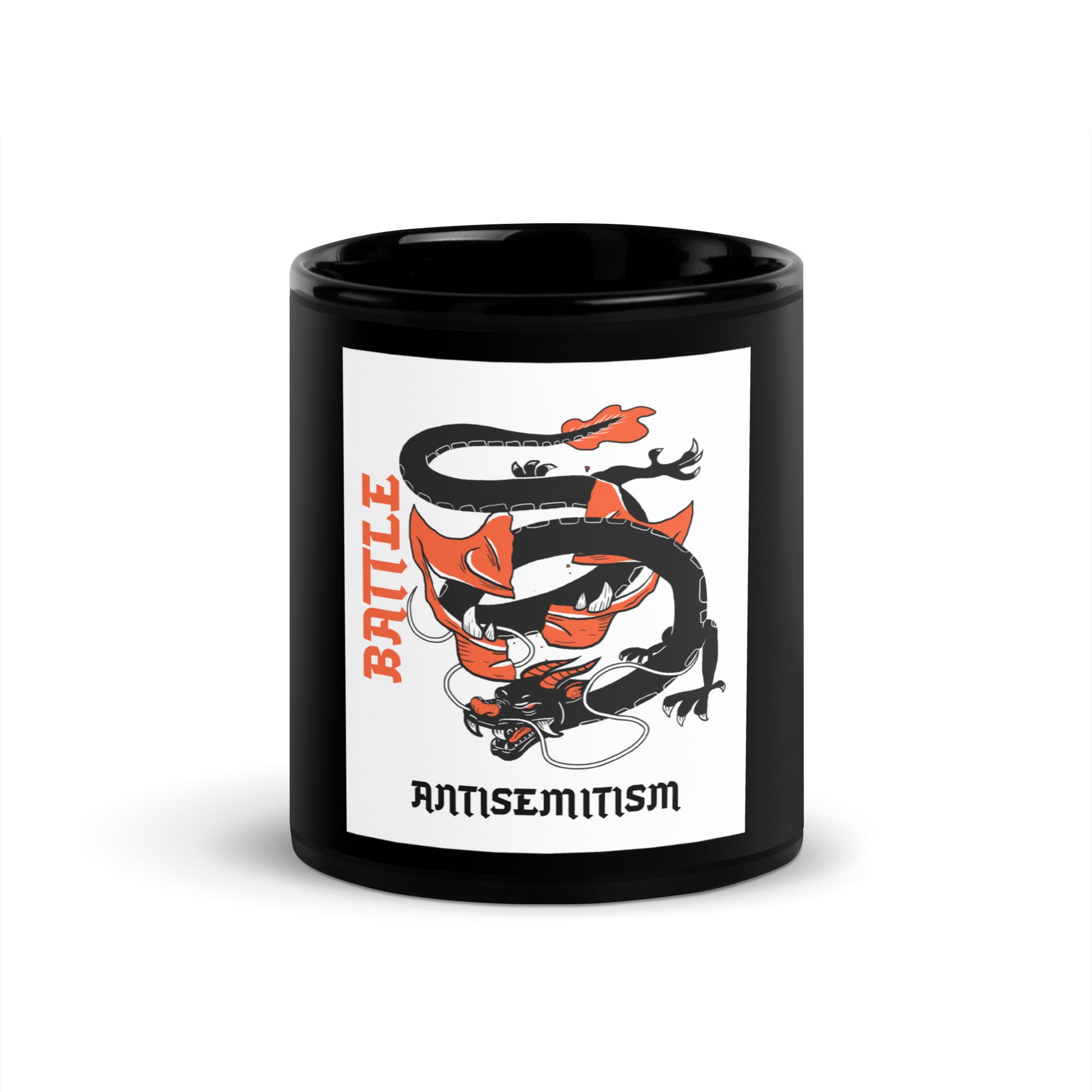 Dragon Adventure | Black Glossy Mug