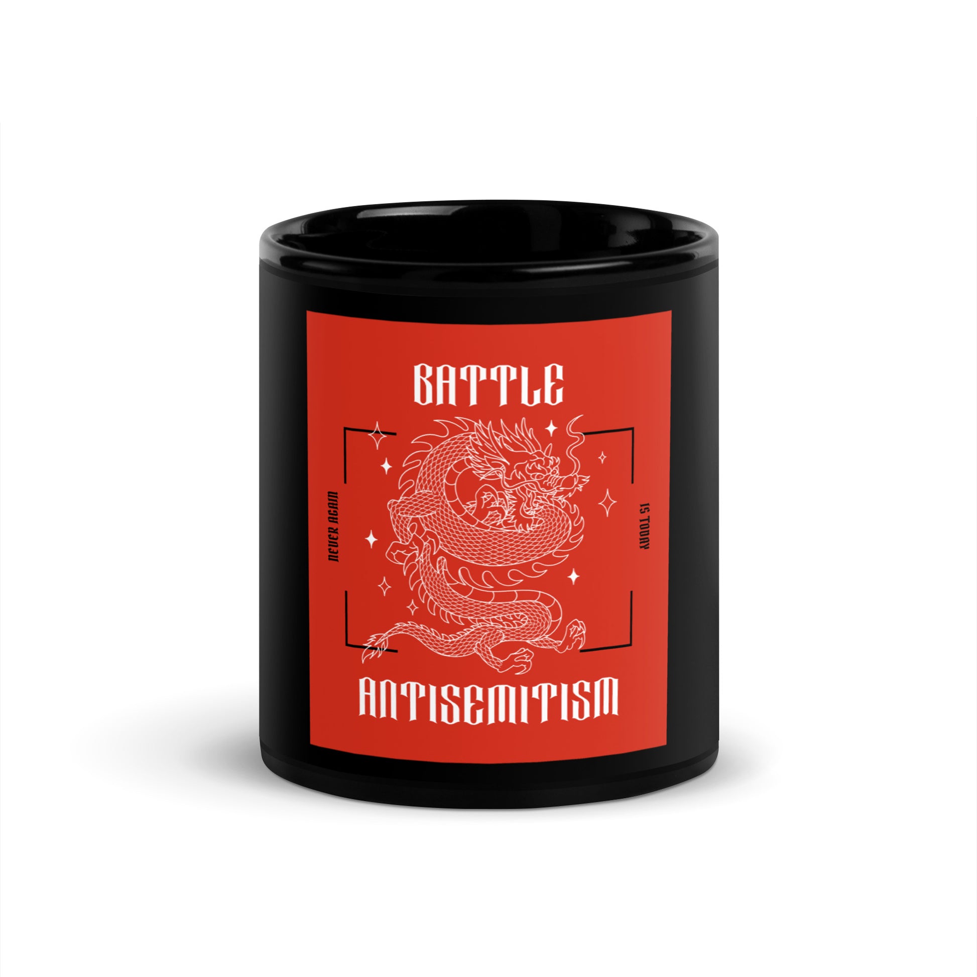 Dragon Adventure | Black Glossy Mug