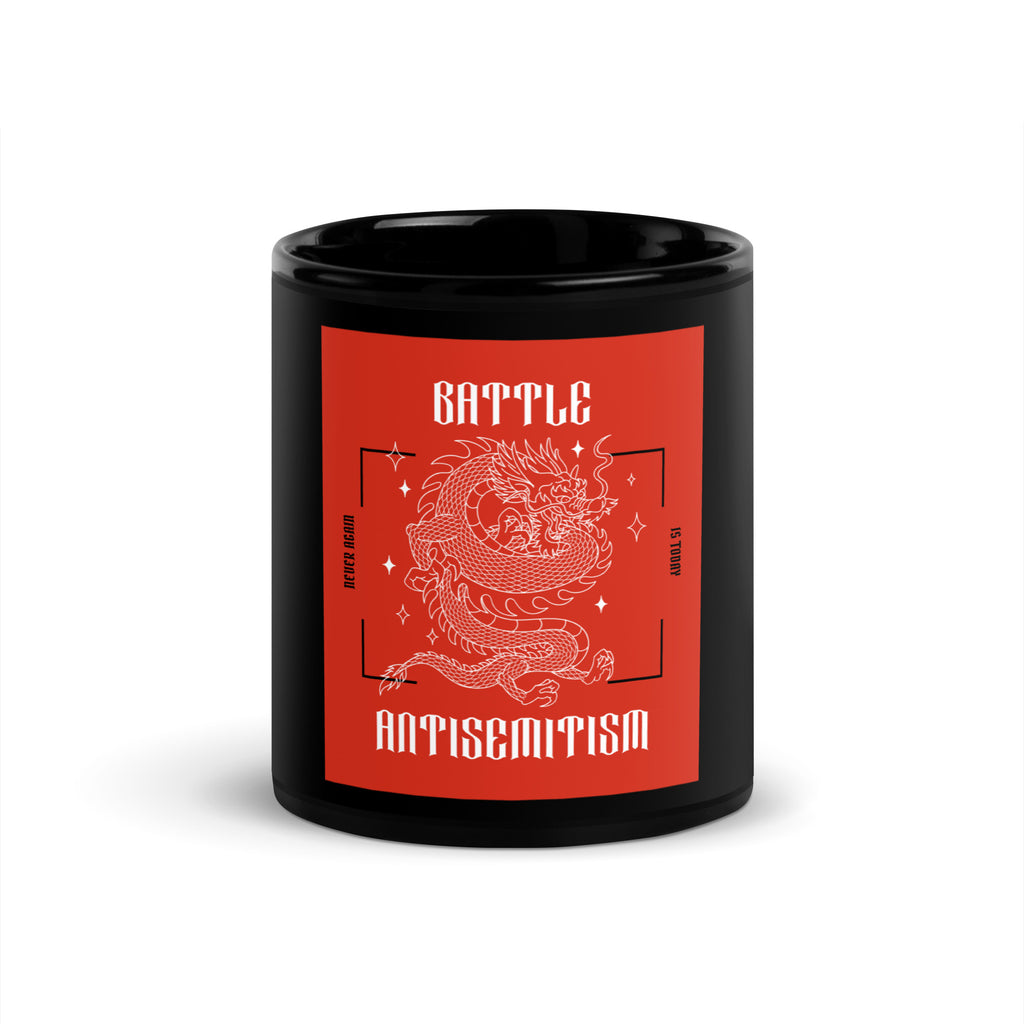 Dragon Adventure | Black Glossy Mug