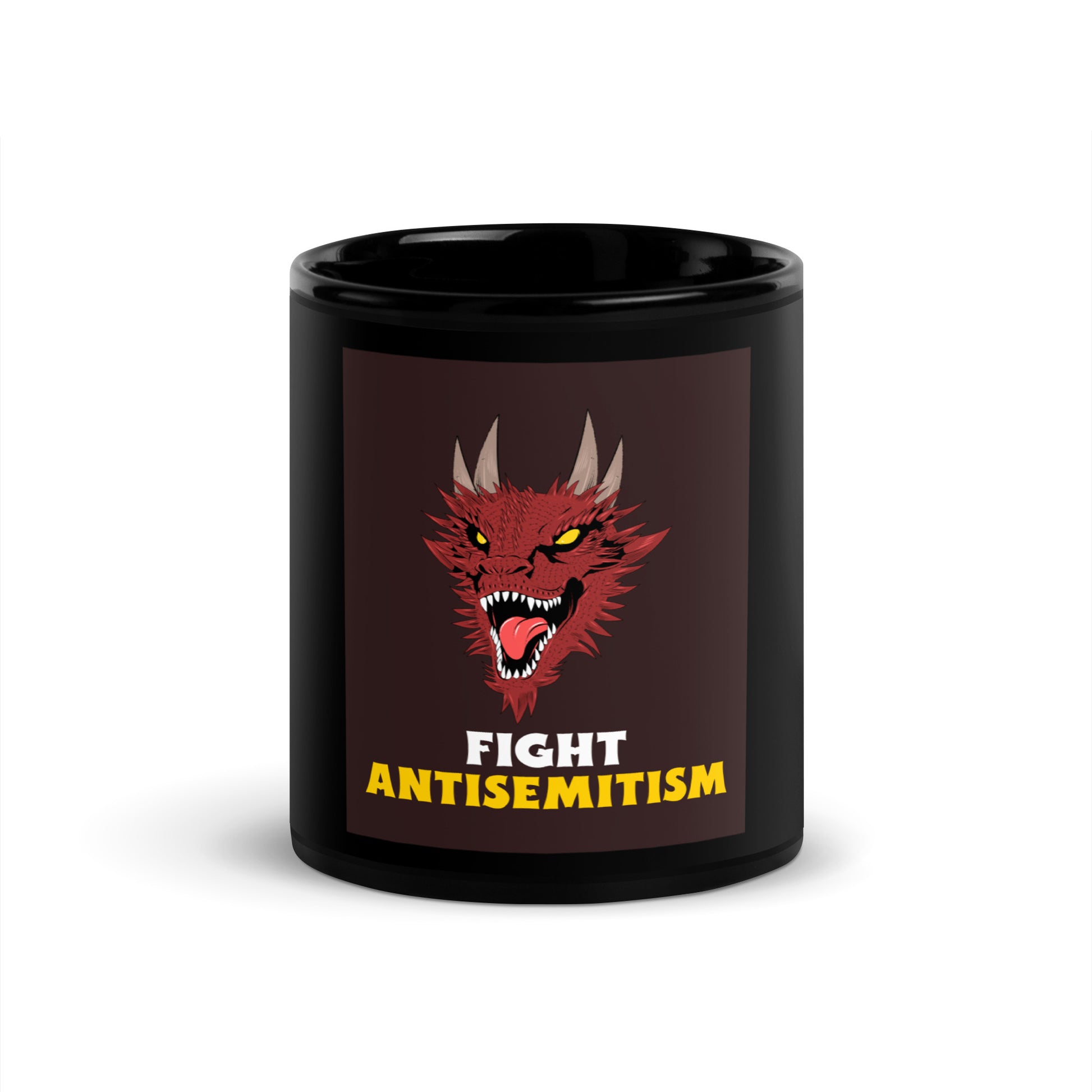 Dragon Adventure | Black Glossy Mug