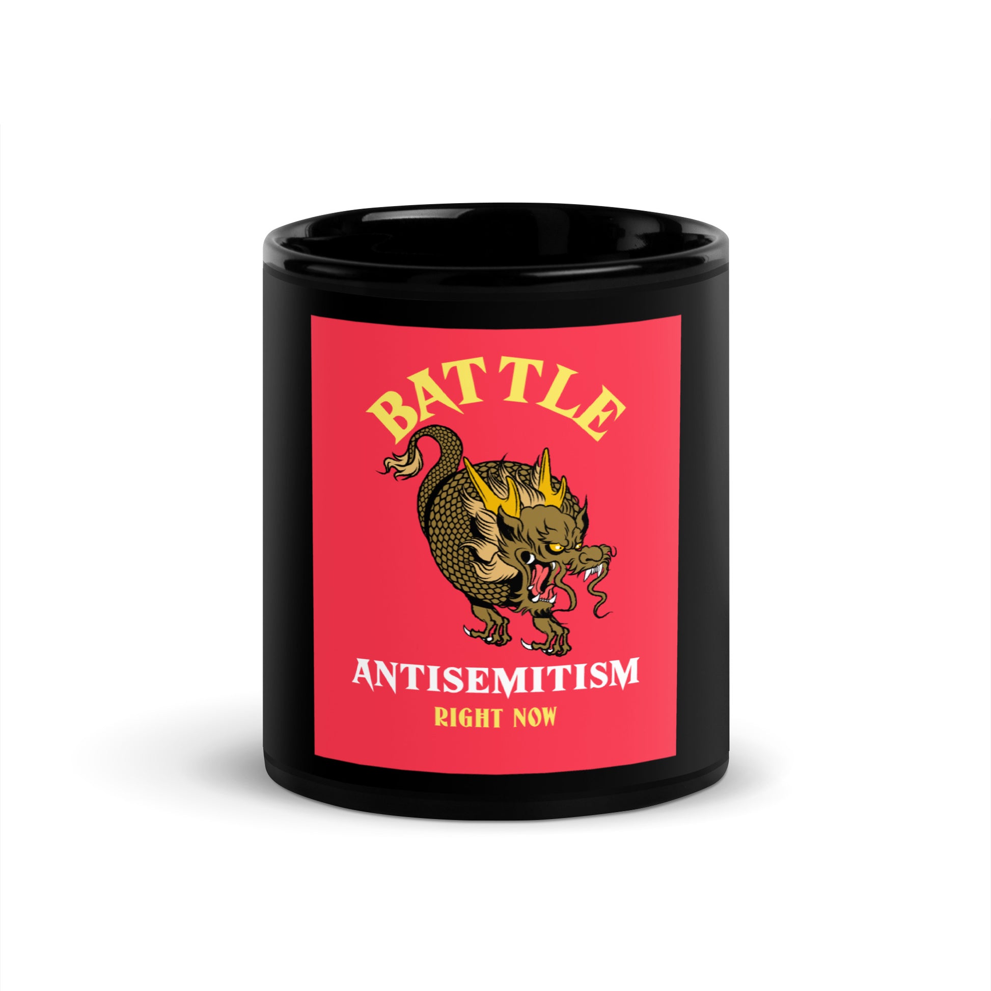 Dragon Adventure | Black Glossy Mug