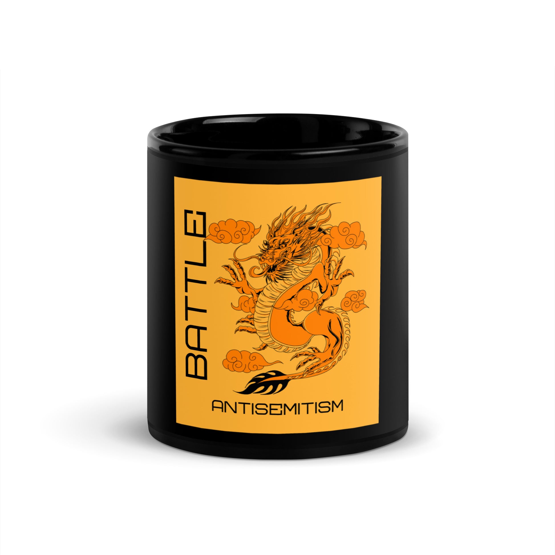 Dragon Adventure | Black Glossy Mug