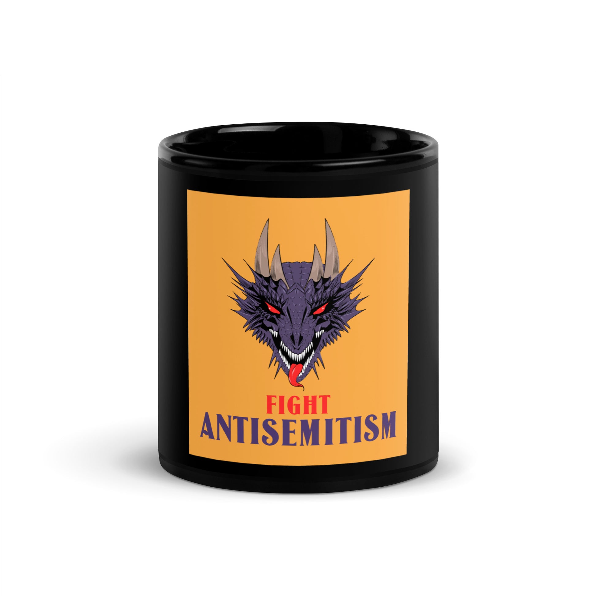 Dragon Adventure | Black Glossy Mug