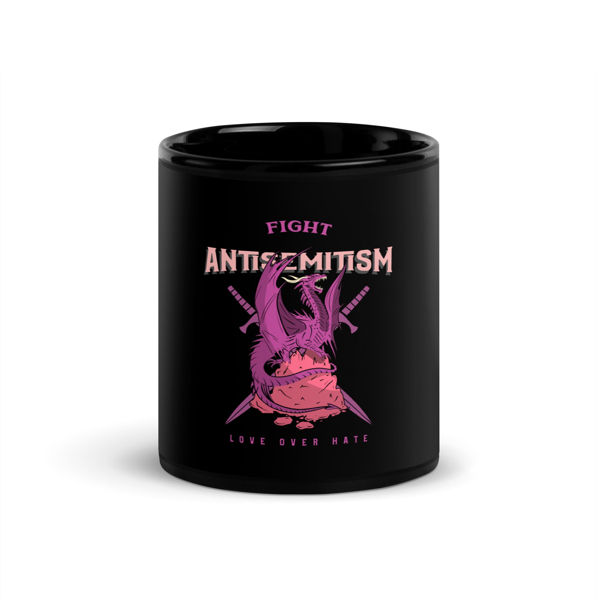Dragon Adventure | Black Glossy Mug
