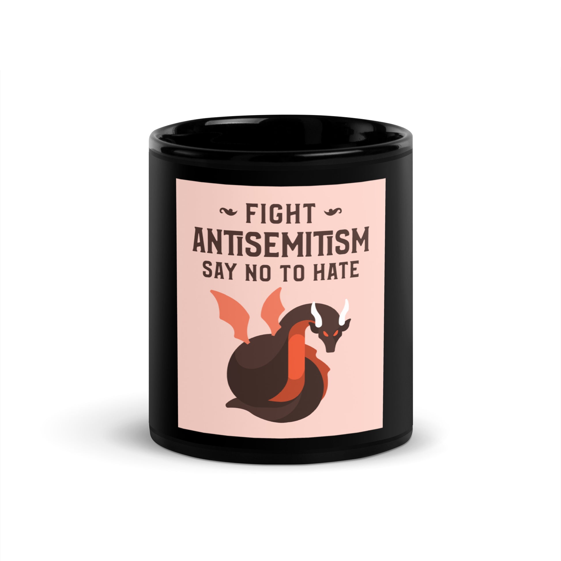 Dragon Adventure | Black Glossy Mug