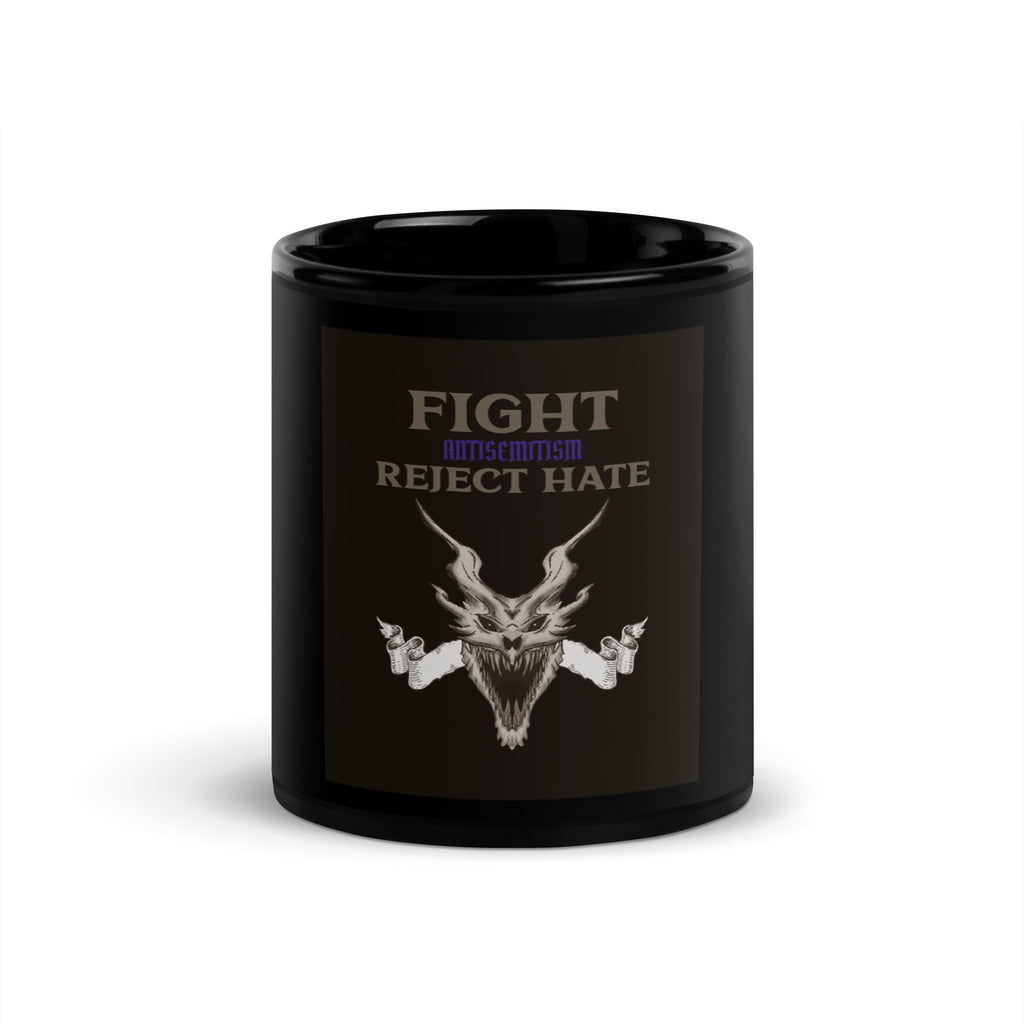 Dragon Adventure | Black Glossy Mug