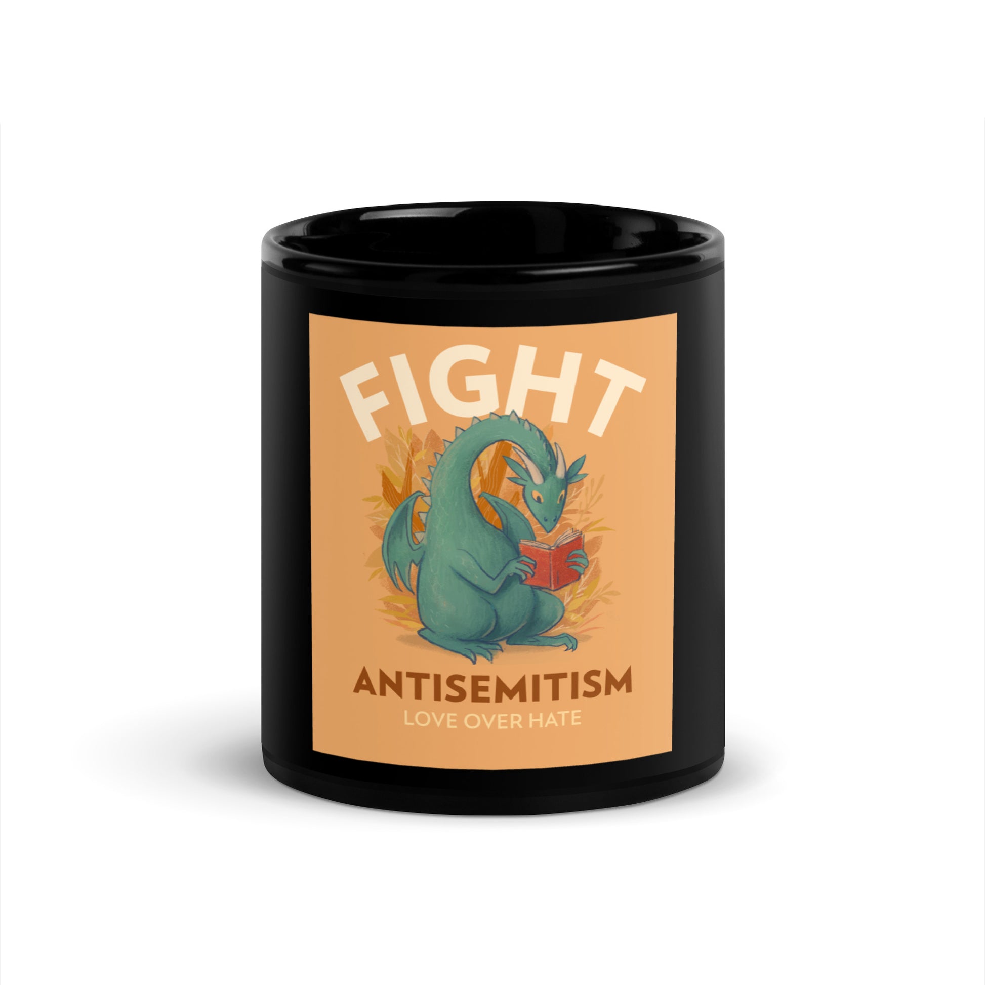 Dragon Adventure | Black Glossy Mug