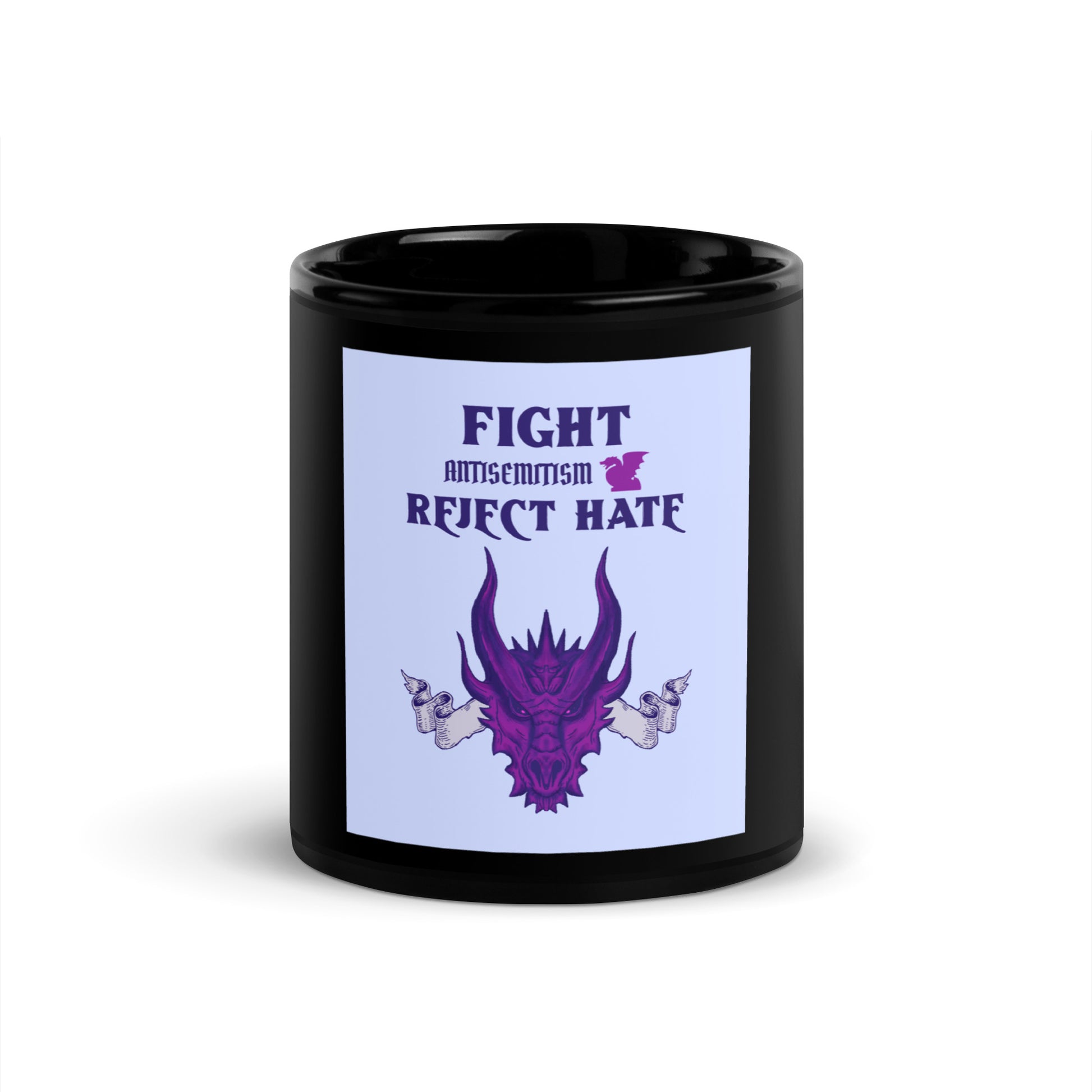 Dragon Adventure | Black Glossy Mug