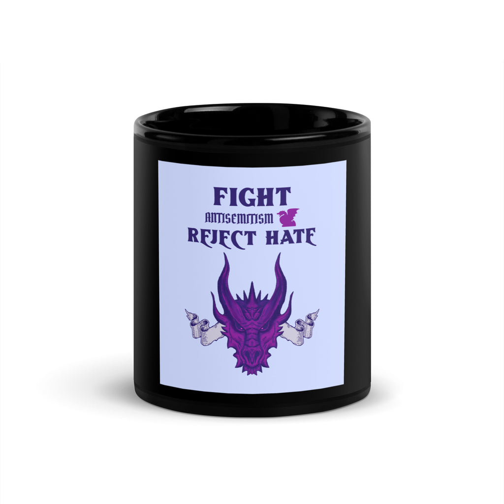 Dragon Adventure | Black Glossy Mug
