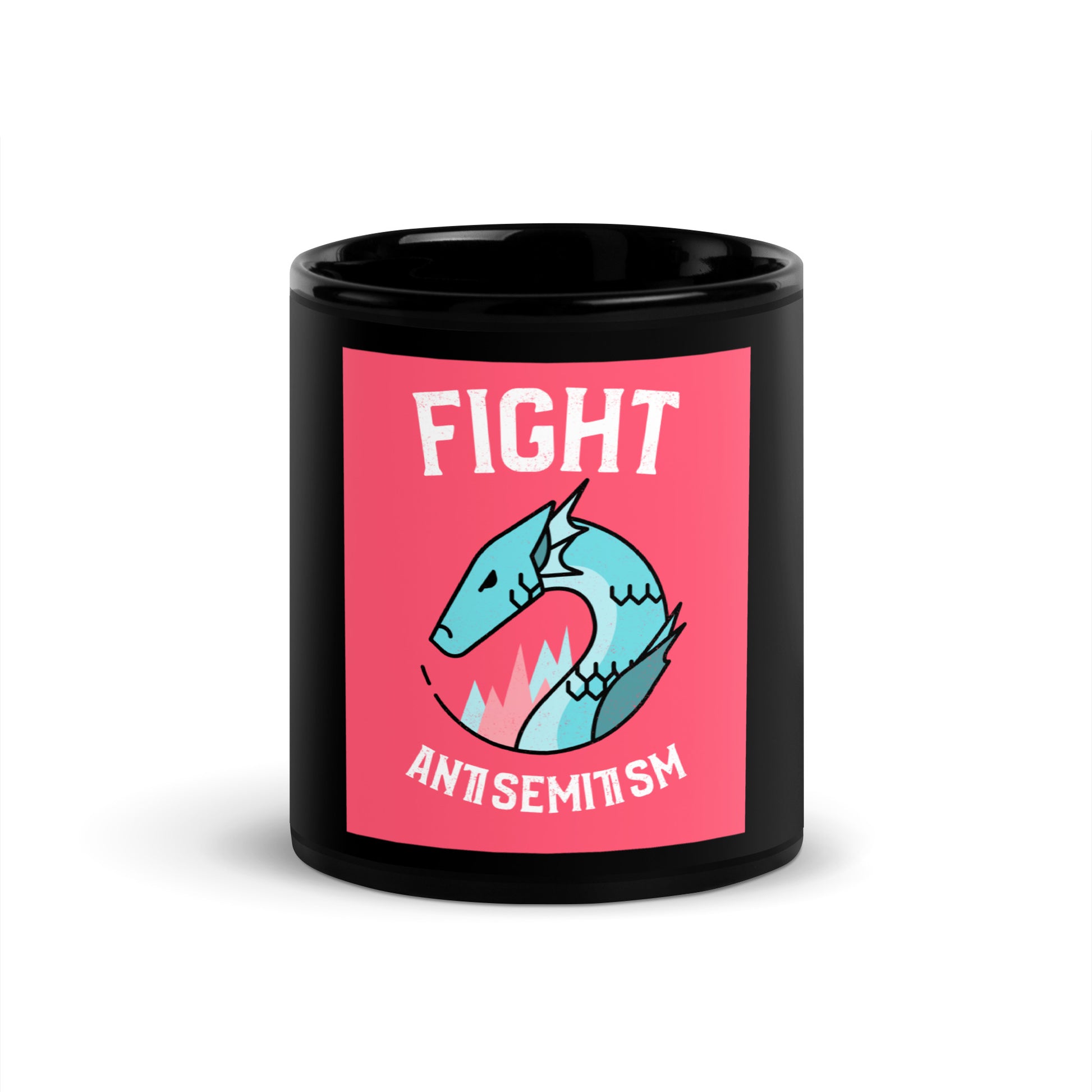 Dragon Adventure | Black Glossy Mug
