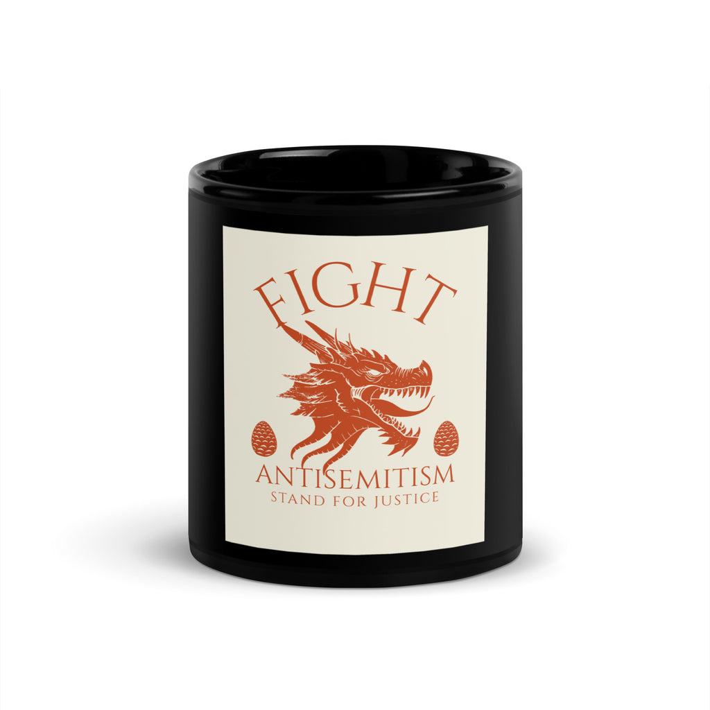 Dragon Adventure | Black Glossy Mug