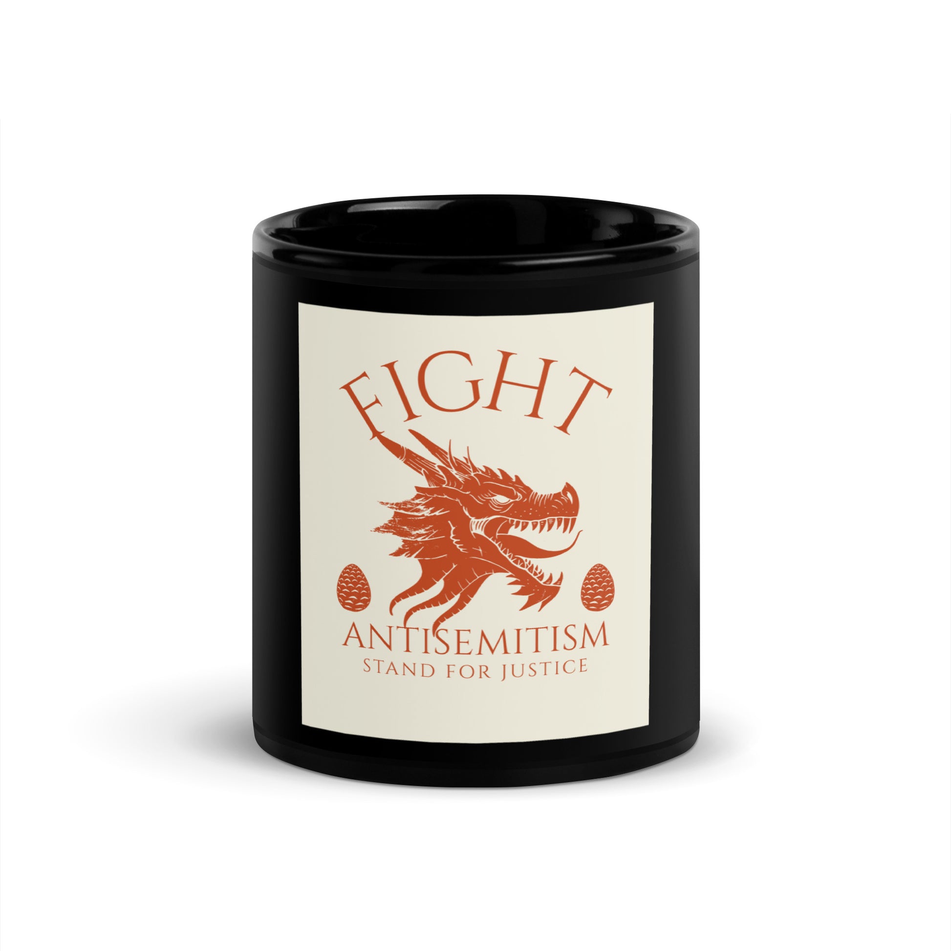 Dragon Adventure | Black Glossy Mug