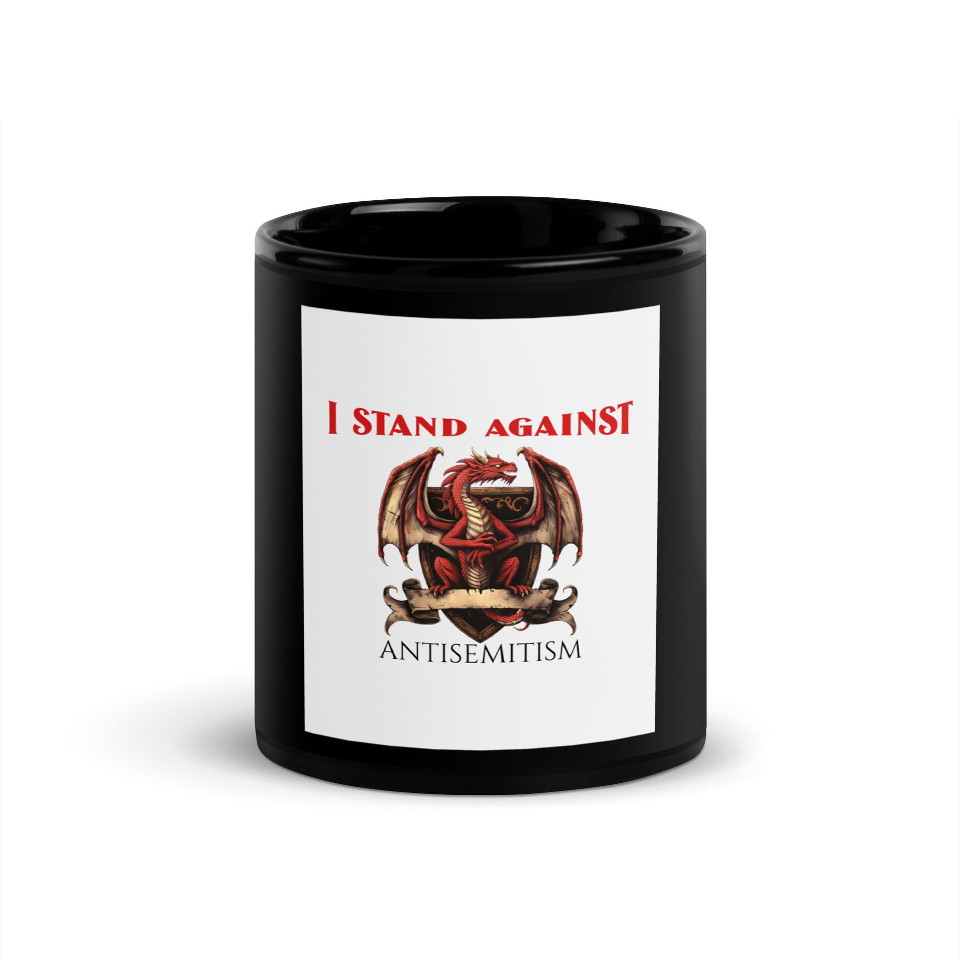 Dragon Adventure | Black Glossy Mug
