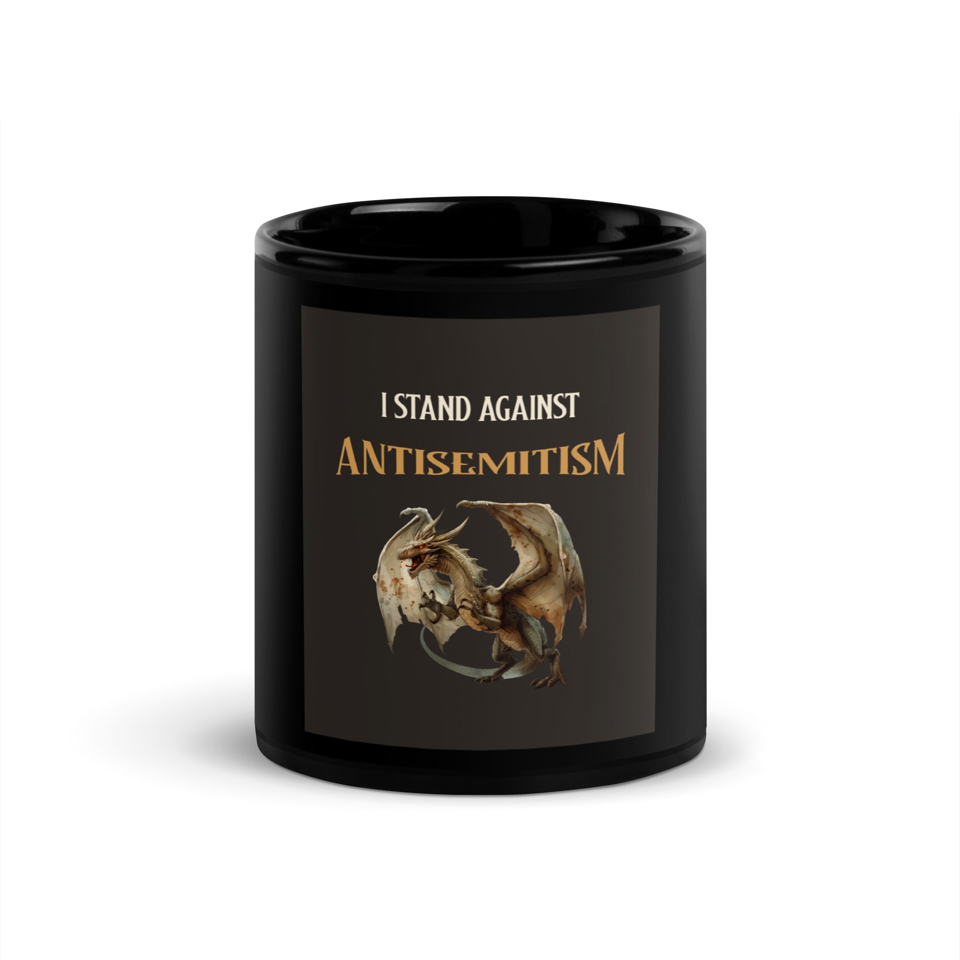 Dragon Adventure | Black Glossy Mug