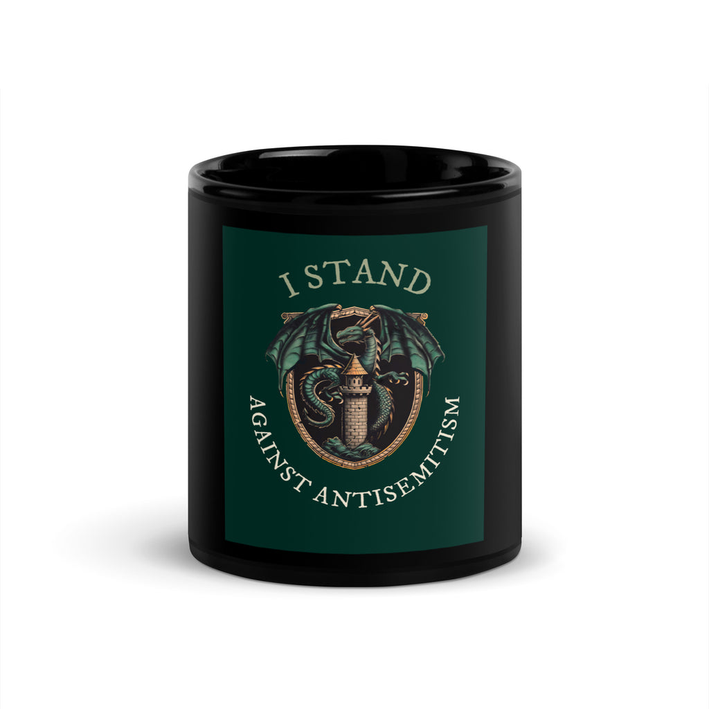 Dragon Adventure | Black Glossy Mug