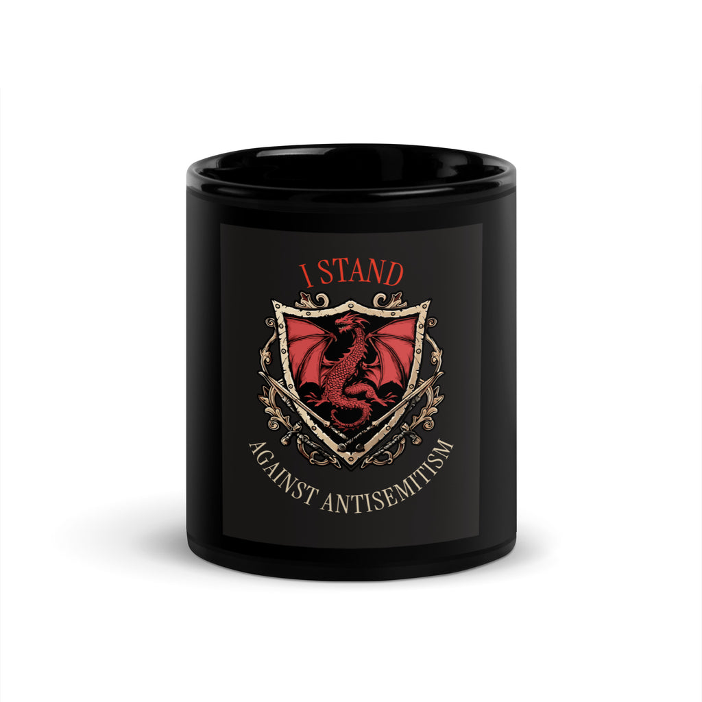 Dragon Adventure | Black Glossy Mug