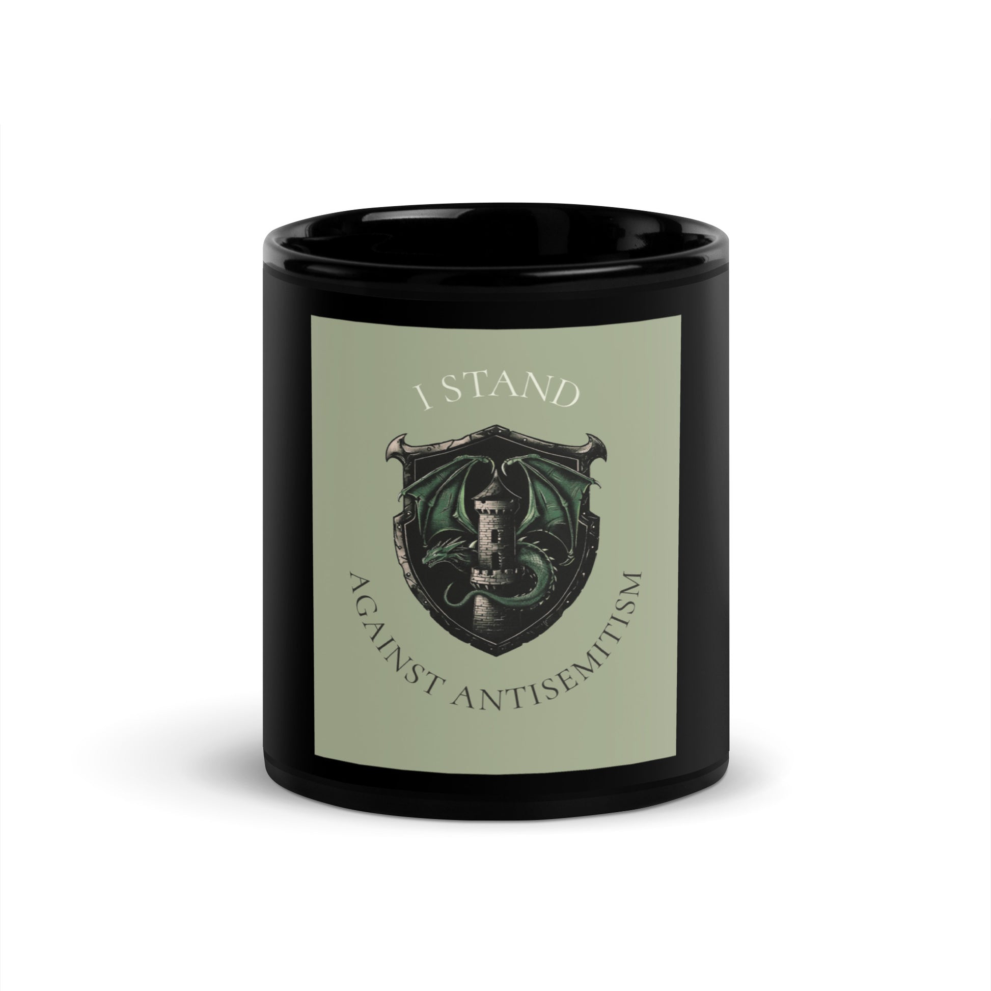 Dragon Adventure | Black Glossy Mug