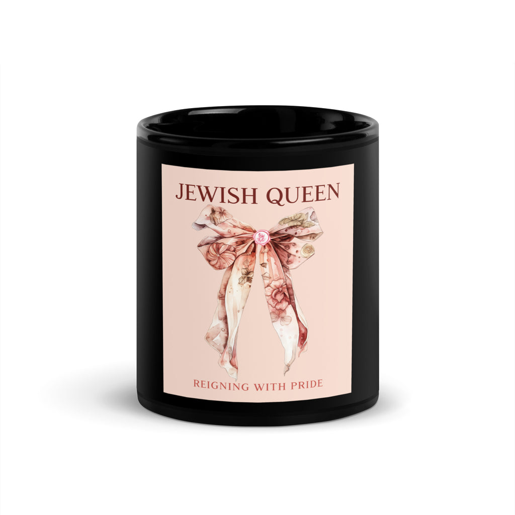 Jewish Queen | Black Glossy Mug