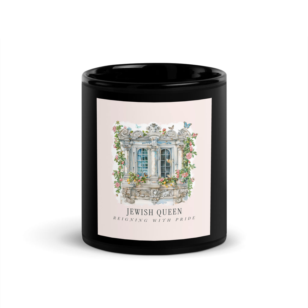 Jewish Queen | Black Glossy Mug