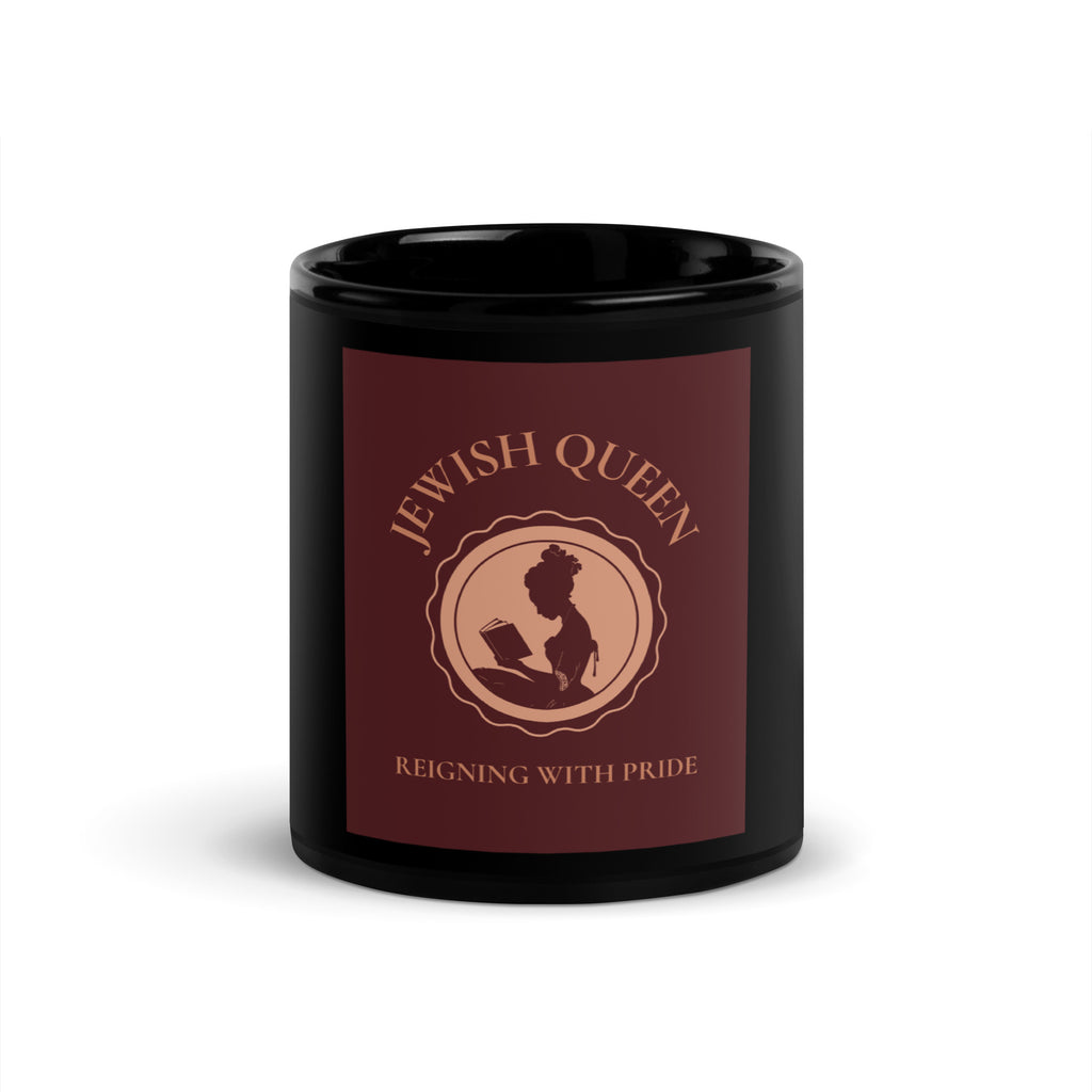 Jewish Queen | Black Glossy Mug