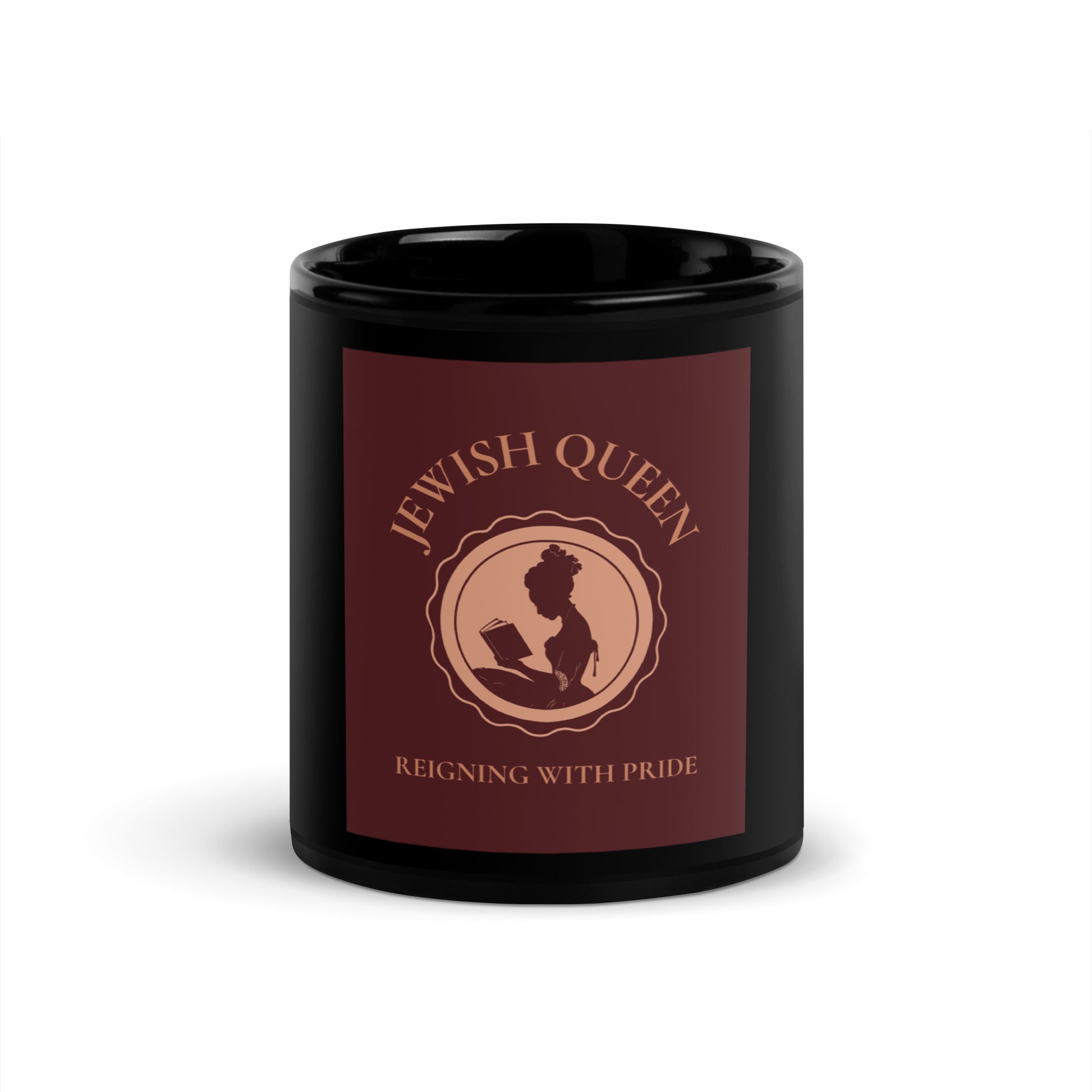 Jewish Queen | Black Glossy Mug