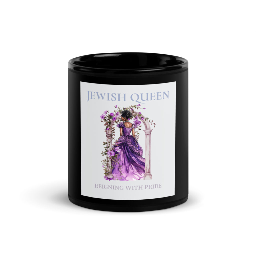 Jewish Queen | Black Glossy Mug