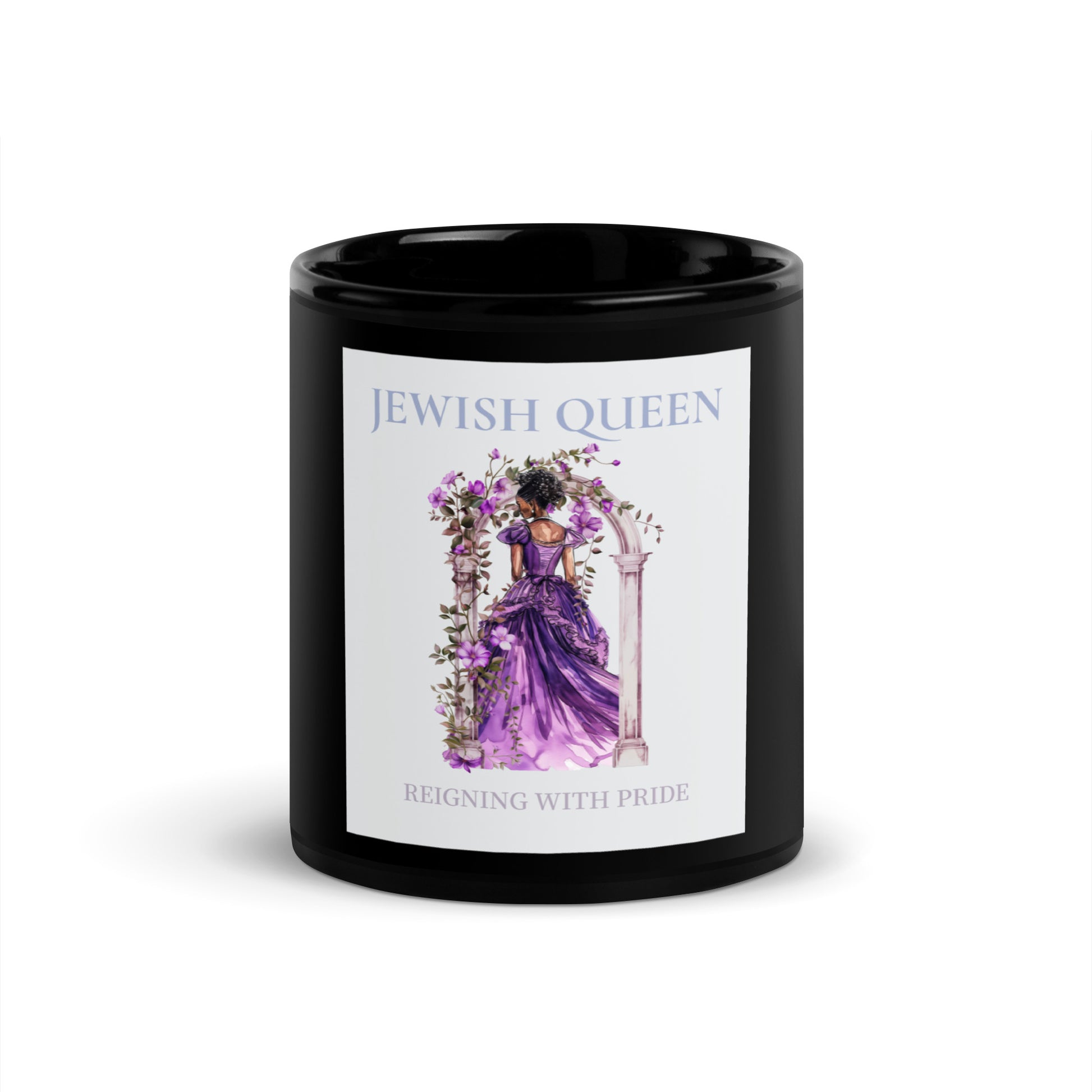 Jewish Queen | Black Glossy Mug