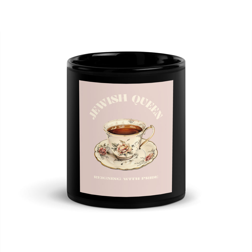 Jewish Queen | Black Glossy Mug
