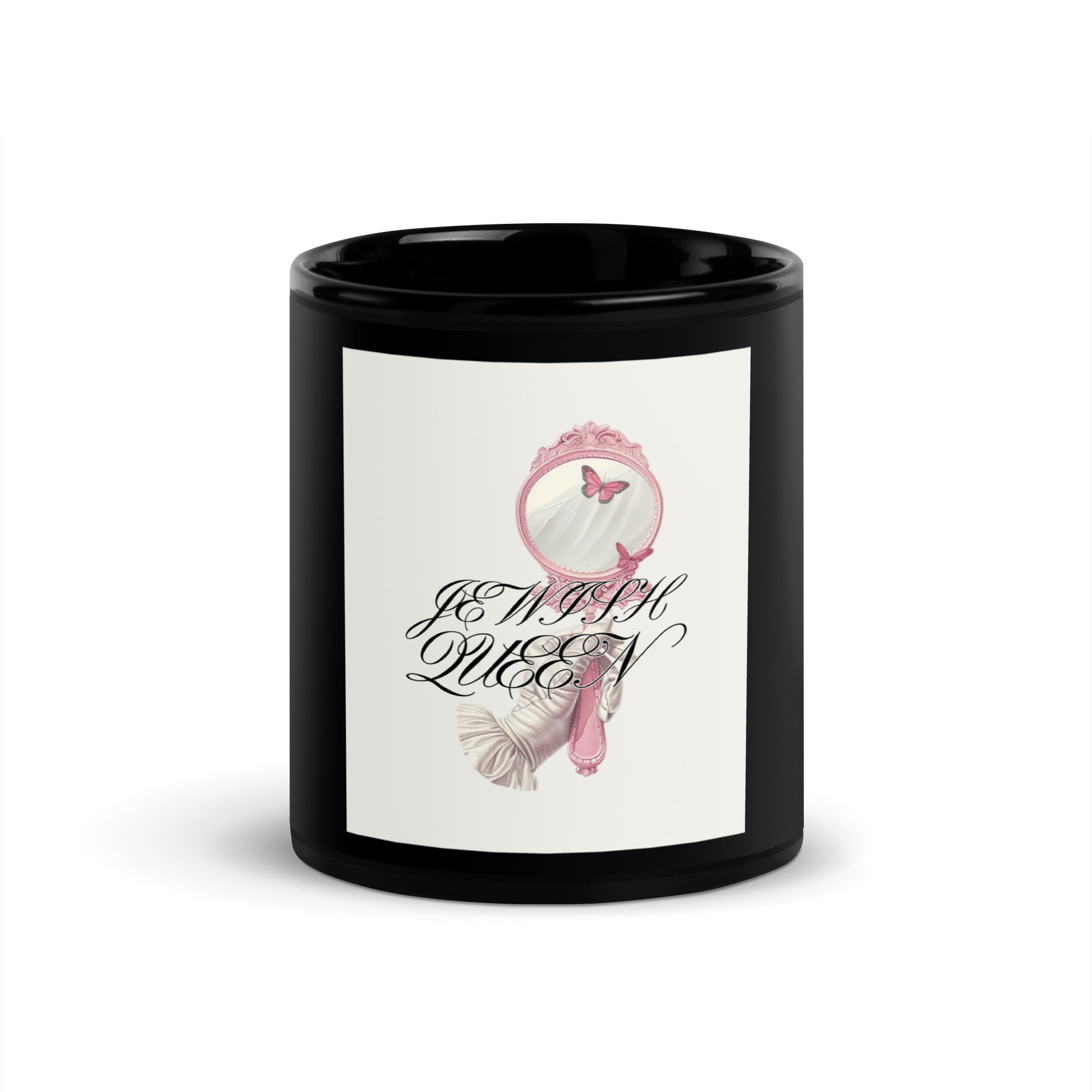 Jewish Queen | Black Glossy Mug