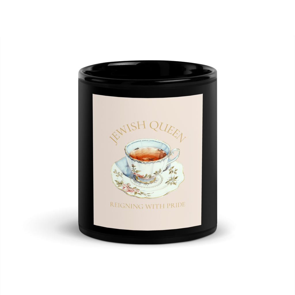 Jewish Queen | Black Glossy Mug
